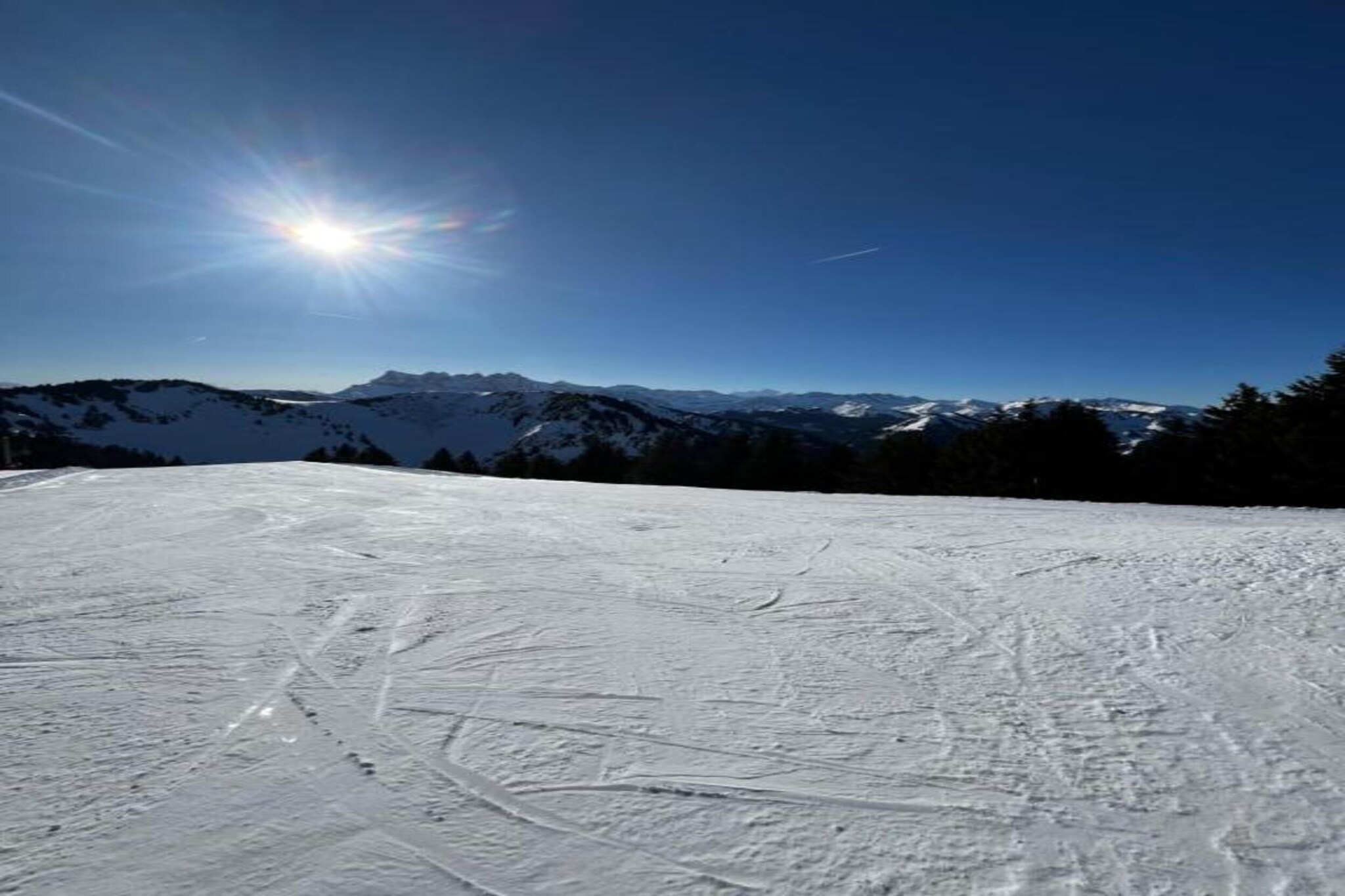 Les Fermes de Chatel 2-Gebied winter 20km