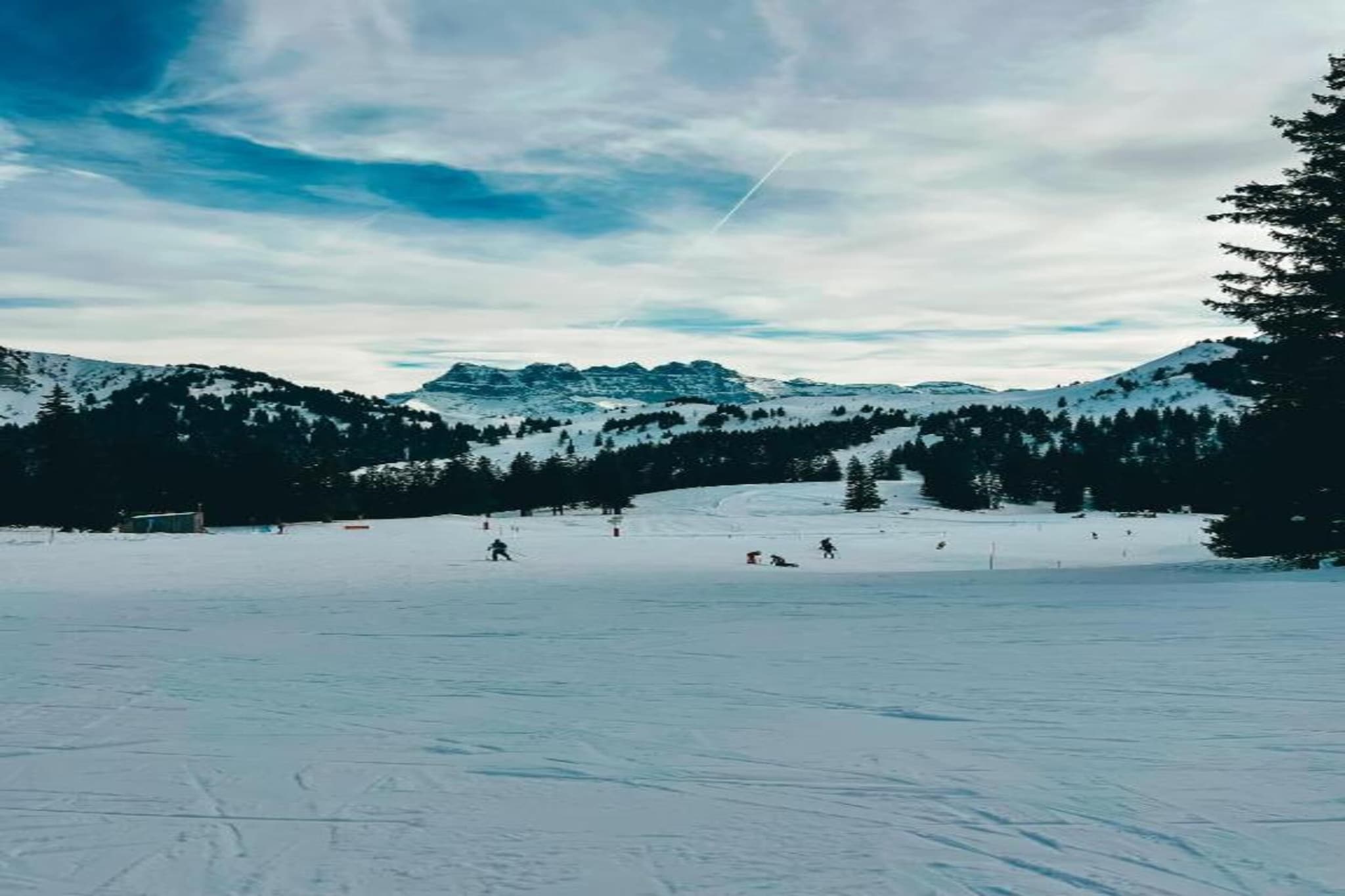 Les Fermes de Chatel 2-Gebied winter 20km