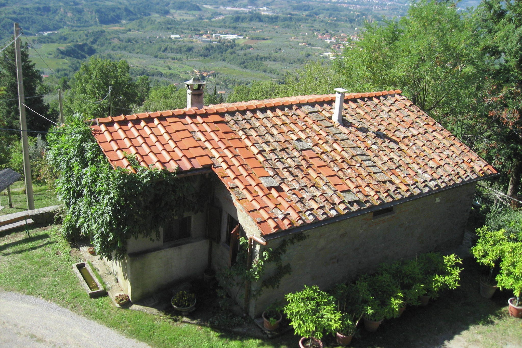 Vaste ferme pour 5 personnes située sur le mont Pratomagno