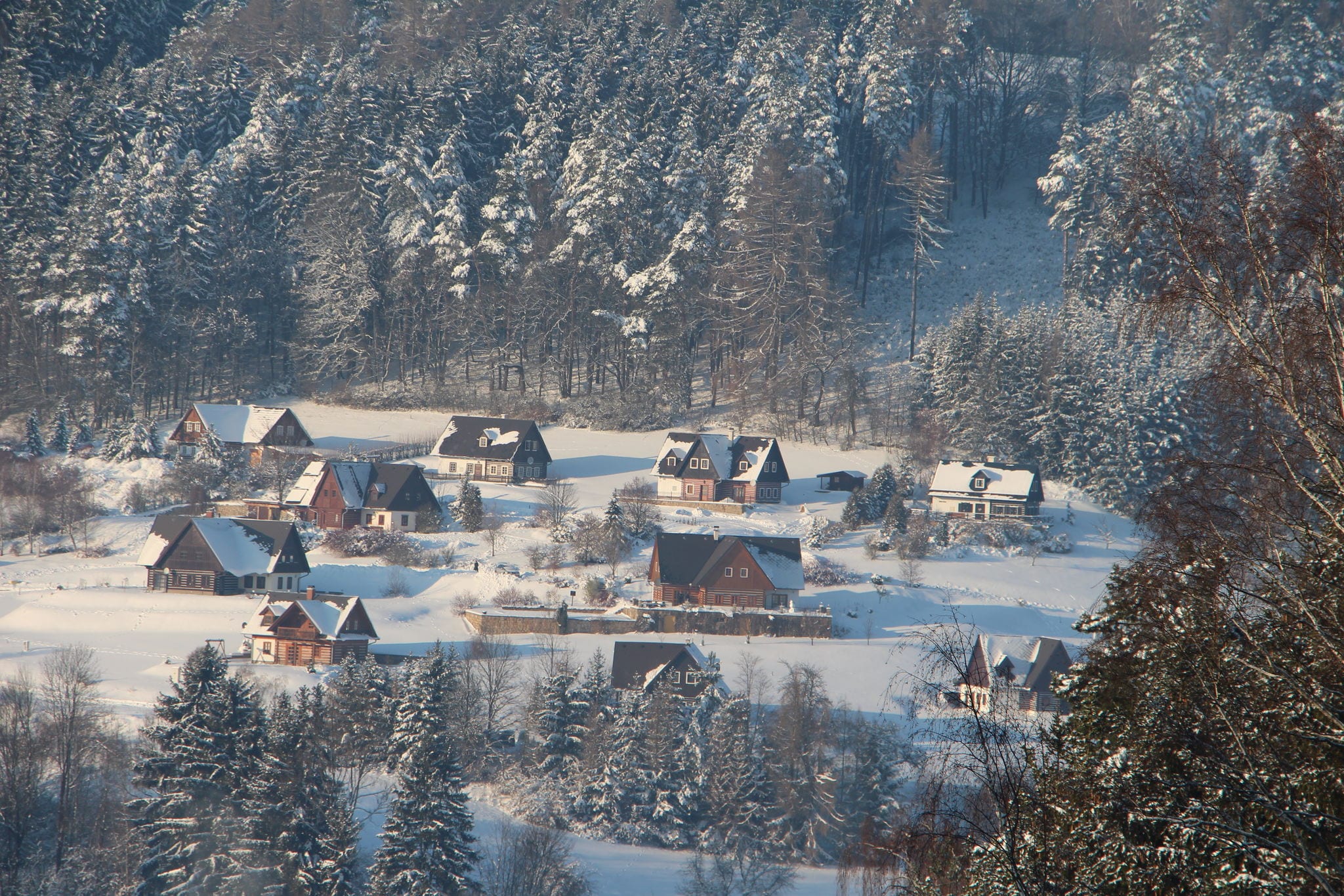 Chalet près du domaine de ski de Stupna, République Tchèque