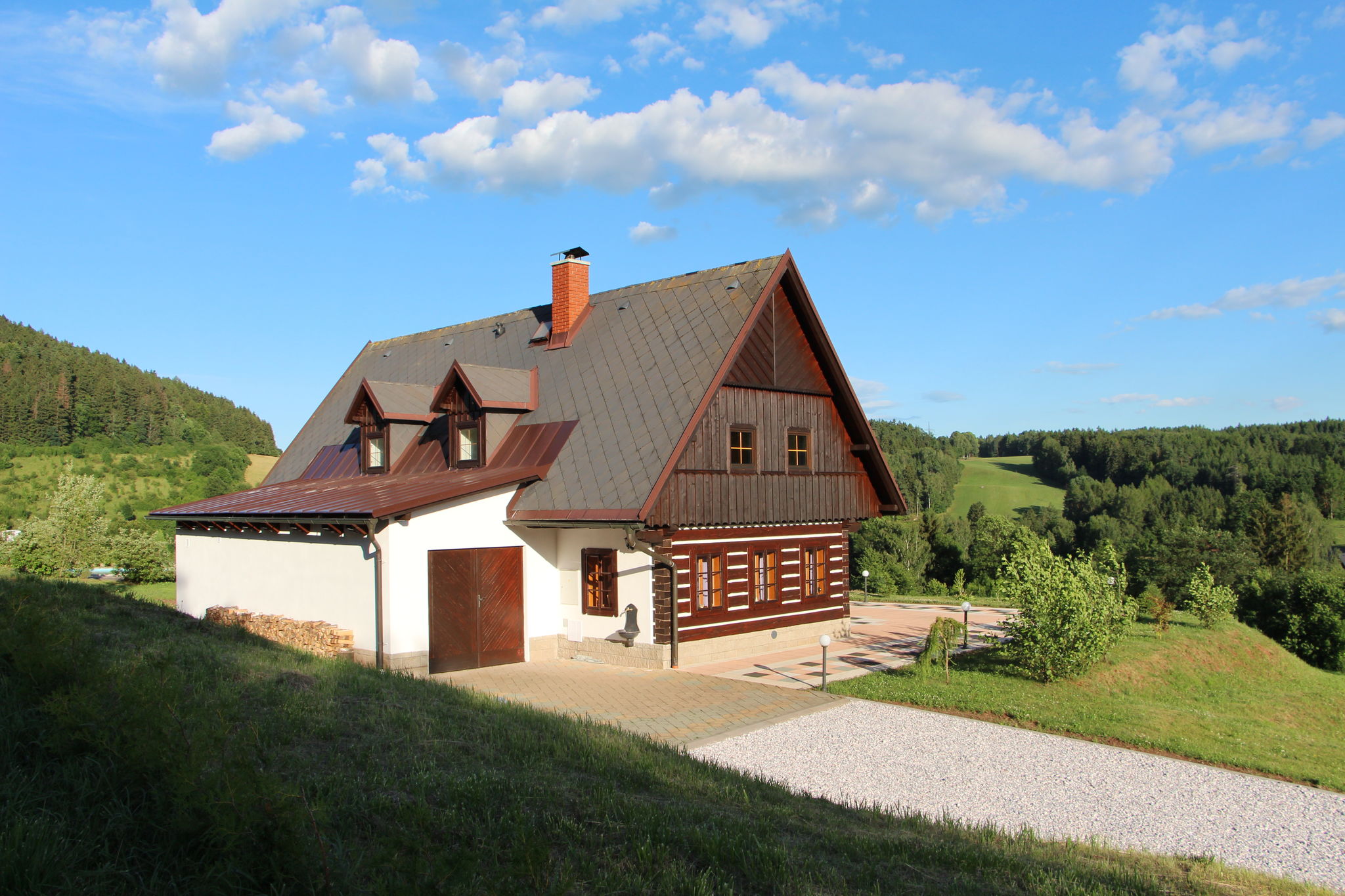 Modern Cottage near Ski area in Stupna Czech Republic