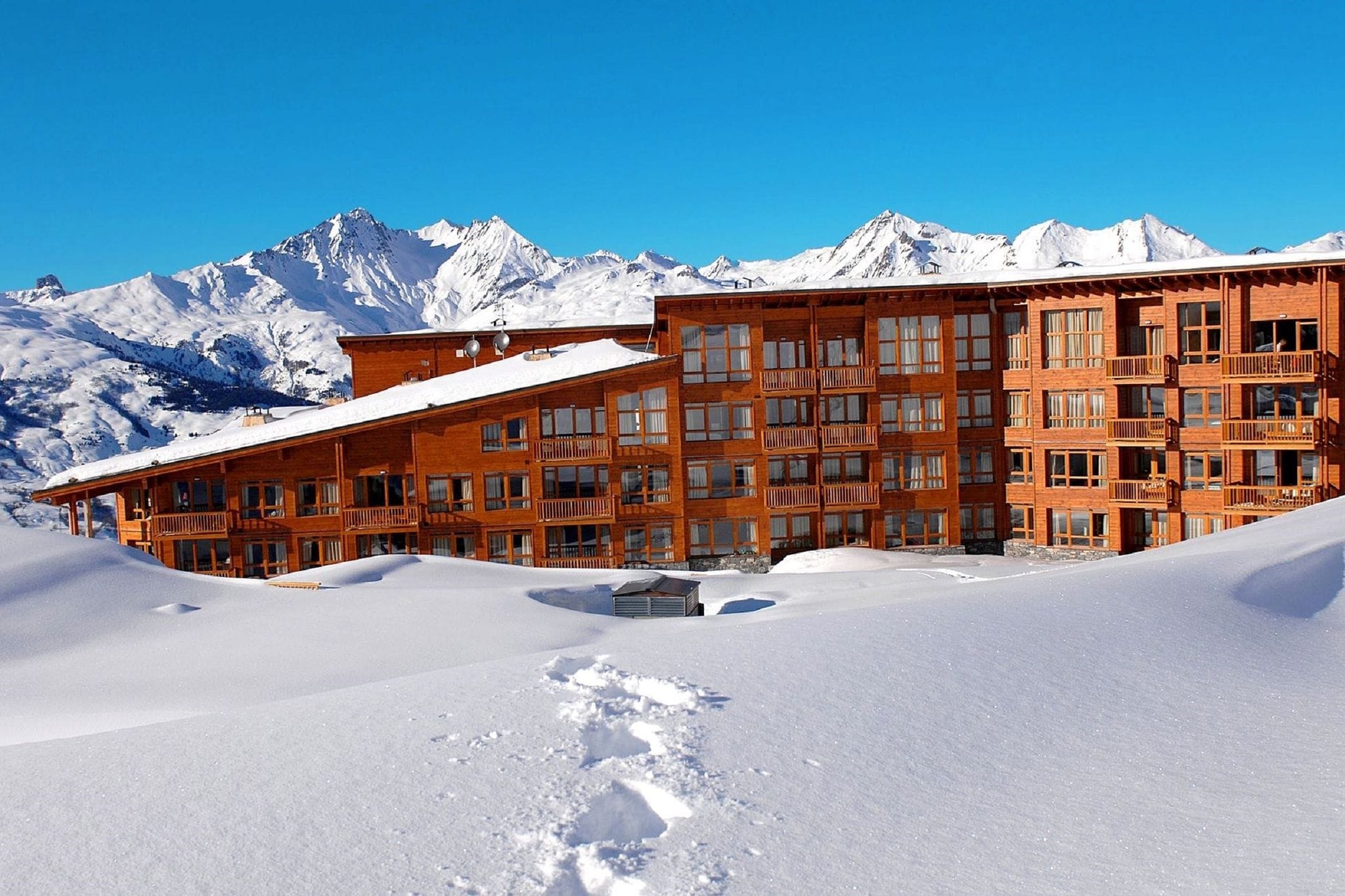 Luxe appartement met Wi-Fi in groot skigebied Paradiski
