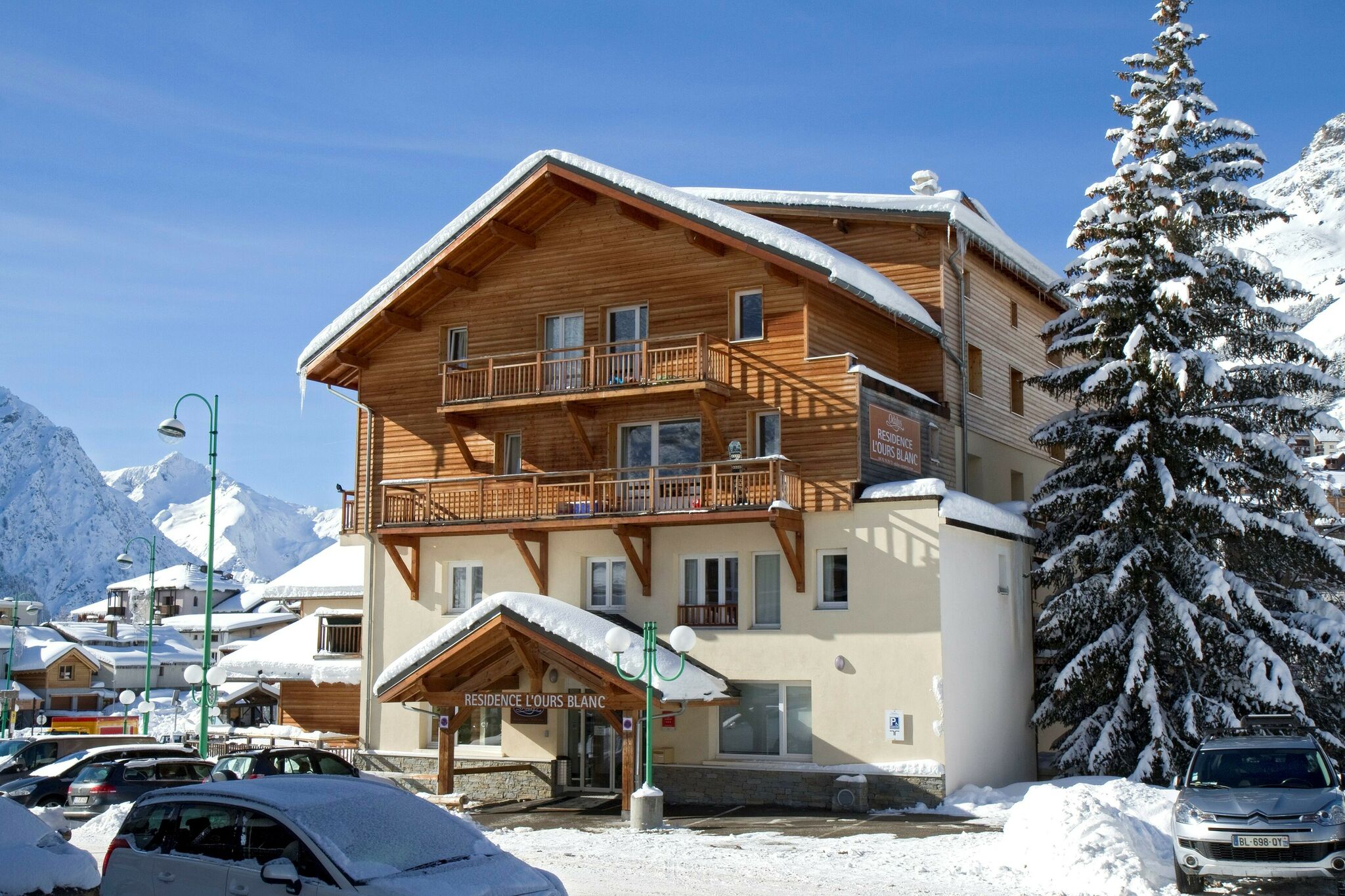 Nice studio with a dishwasher located in Les Deux Alpes