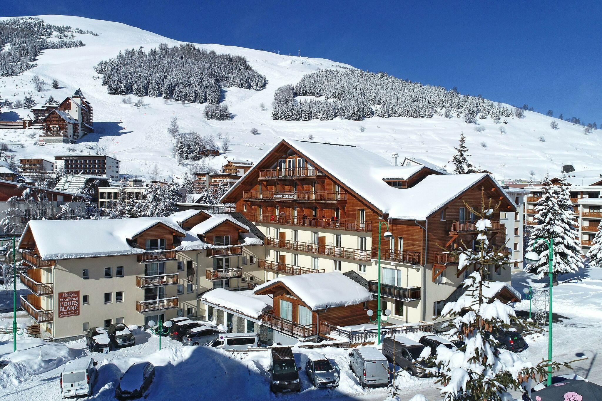 Schöne Ferienwohnung mit Geschirrspüler in Les Deux Alpes
