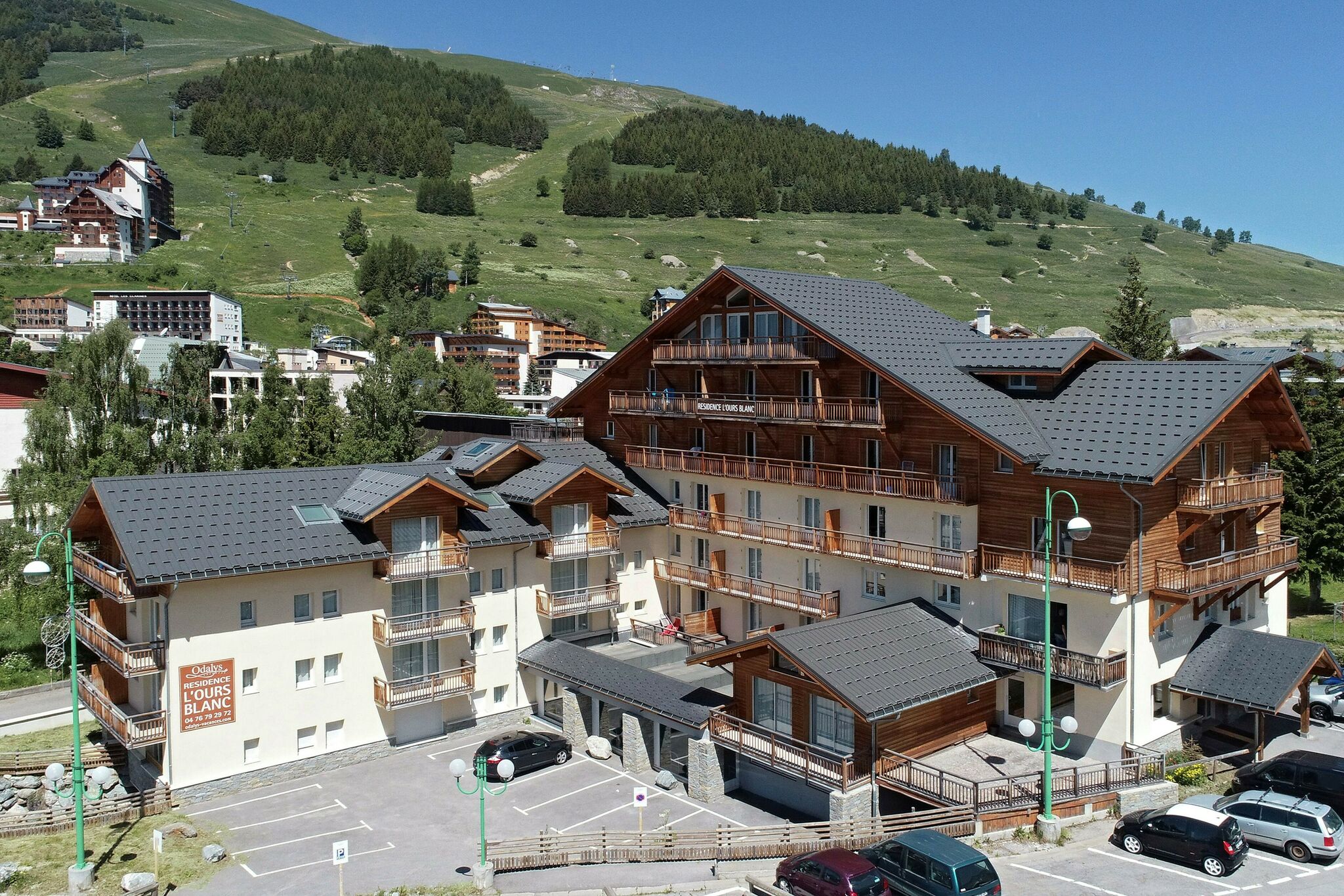 Nice apartment with a dishwasher located in Les Deux Alpes