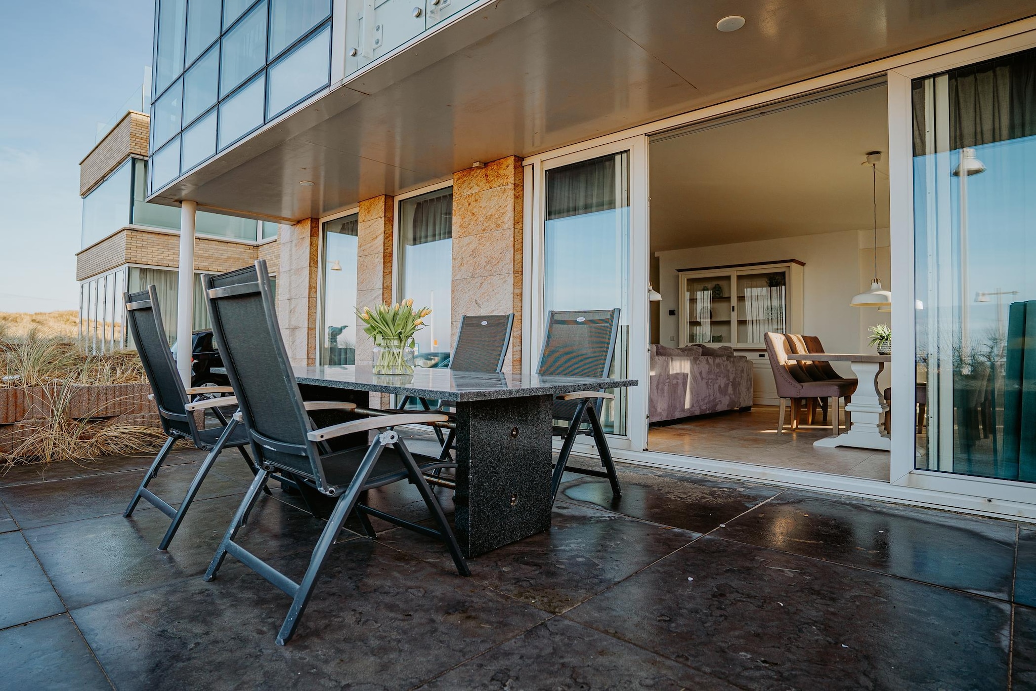 De ZeeParel Red Lobster-Terrasse / balcon