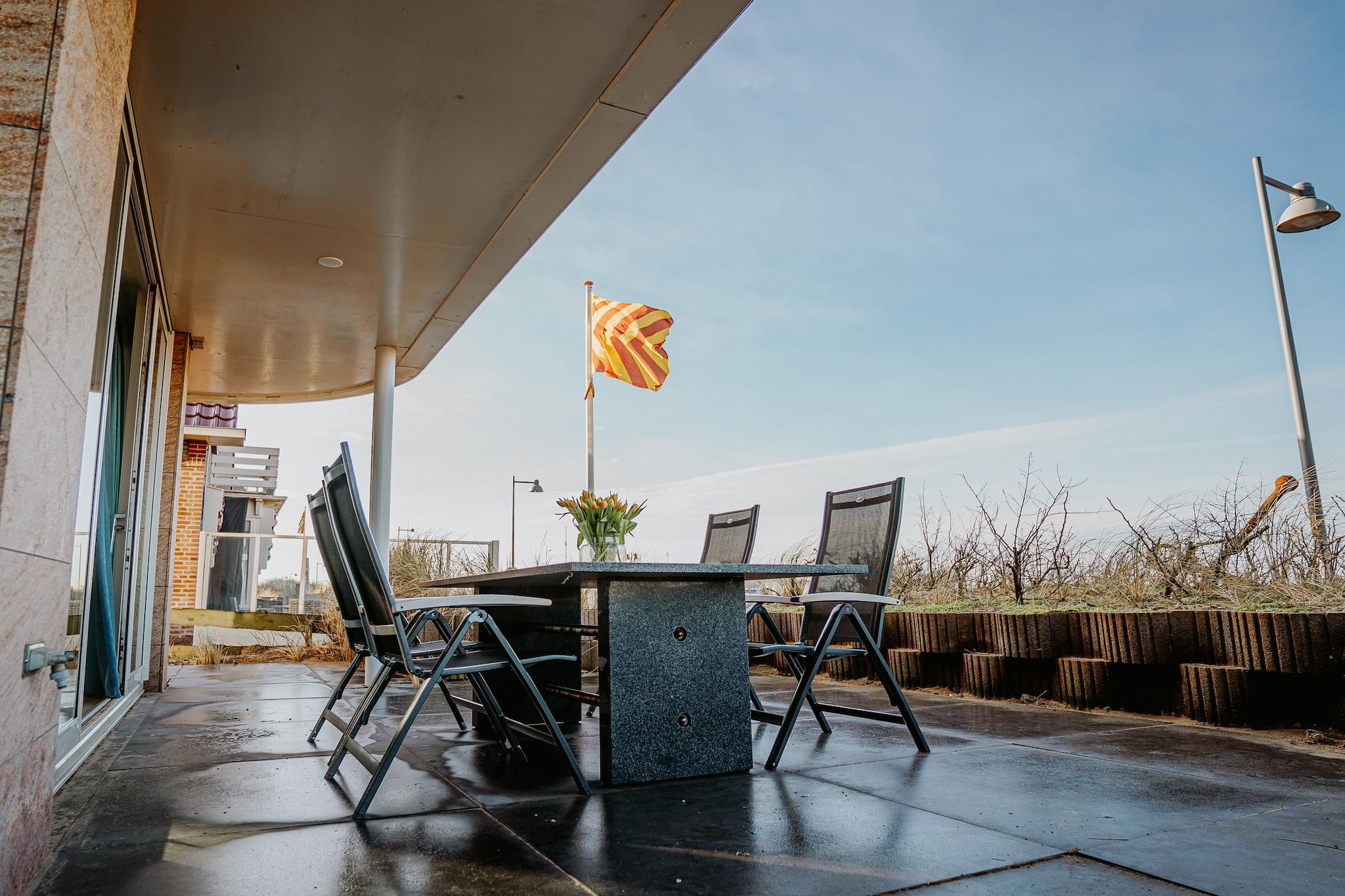 De ZeeParel Red Lobster-Terrasse / balcon