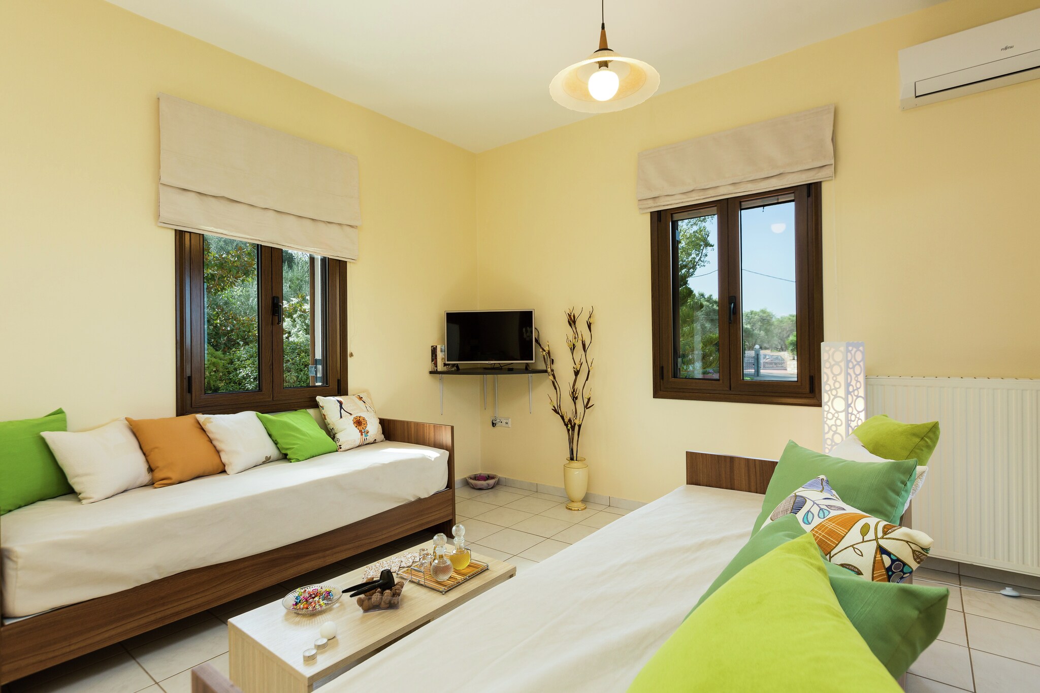 Apartment in Prines with Garden & BBQ