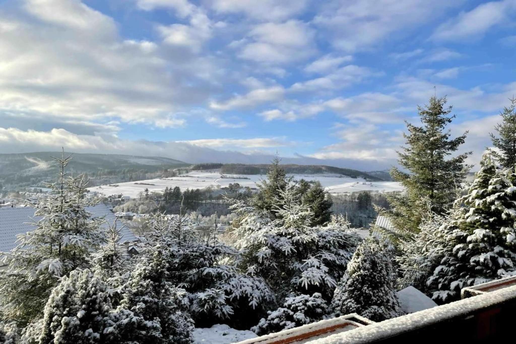Sauerland-Gebied winter 20km