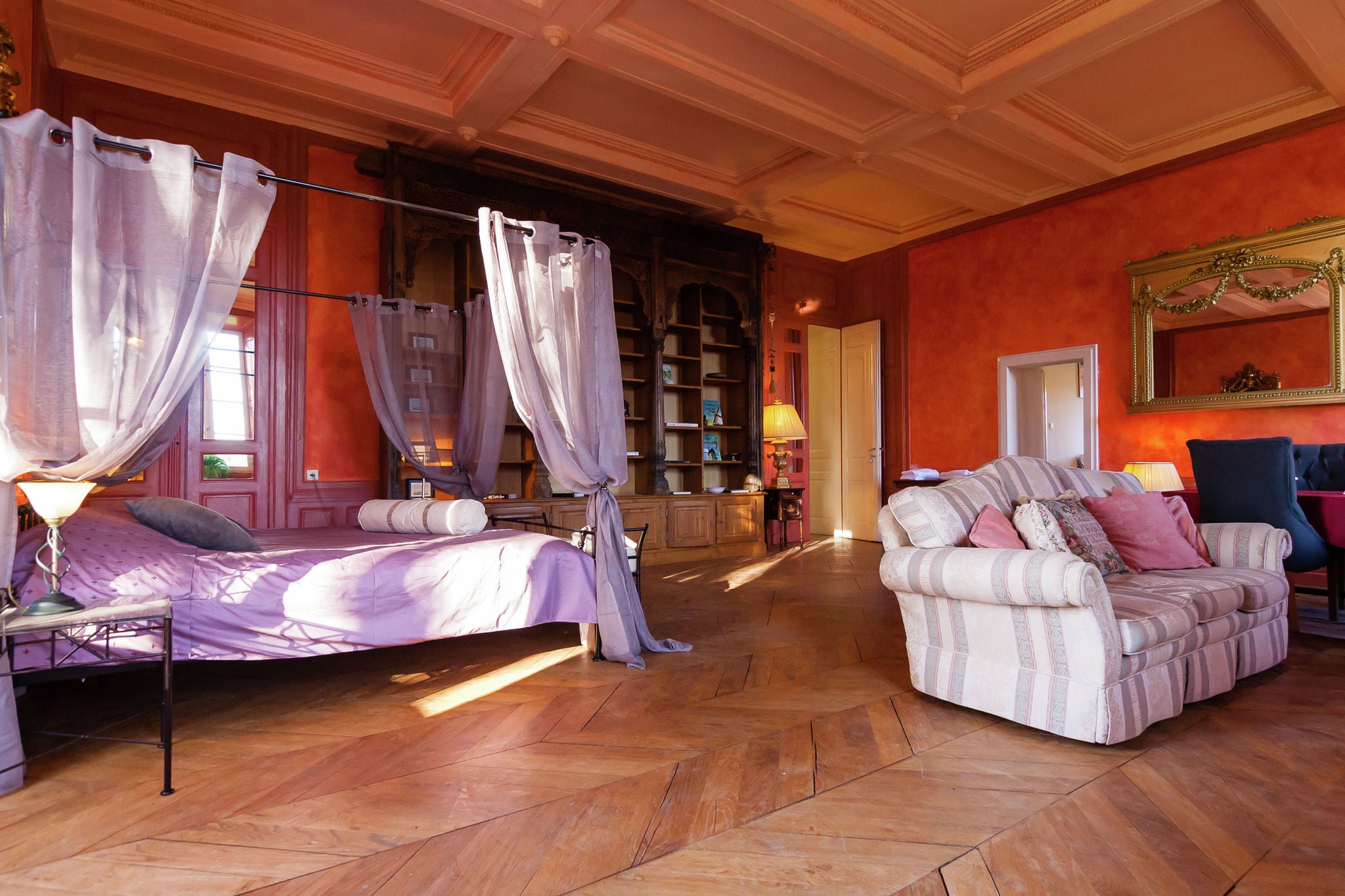 Romantic stay in a medieval castle with pool and restaurant among others.