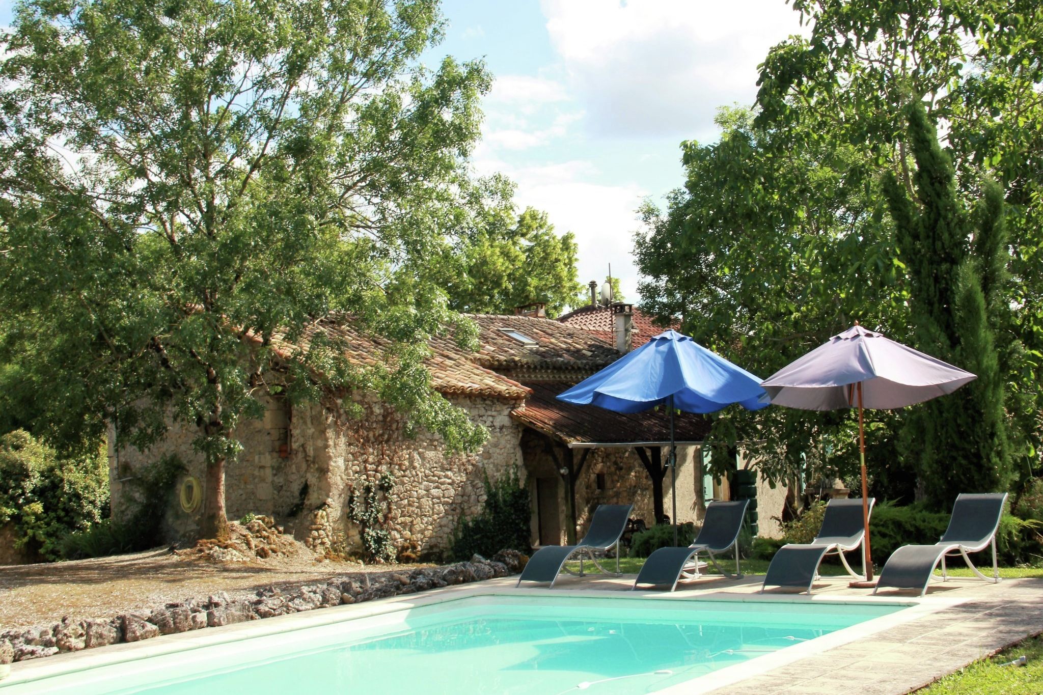 Wunderschönes Herrenhaus in Bourg-De-Visa mit Pool