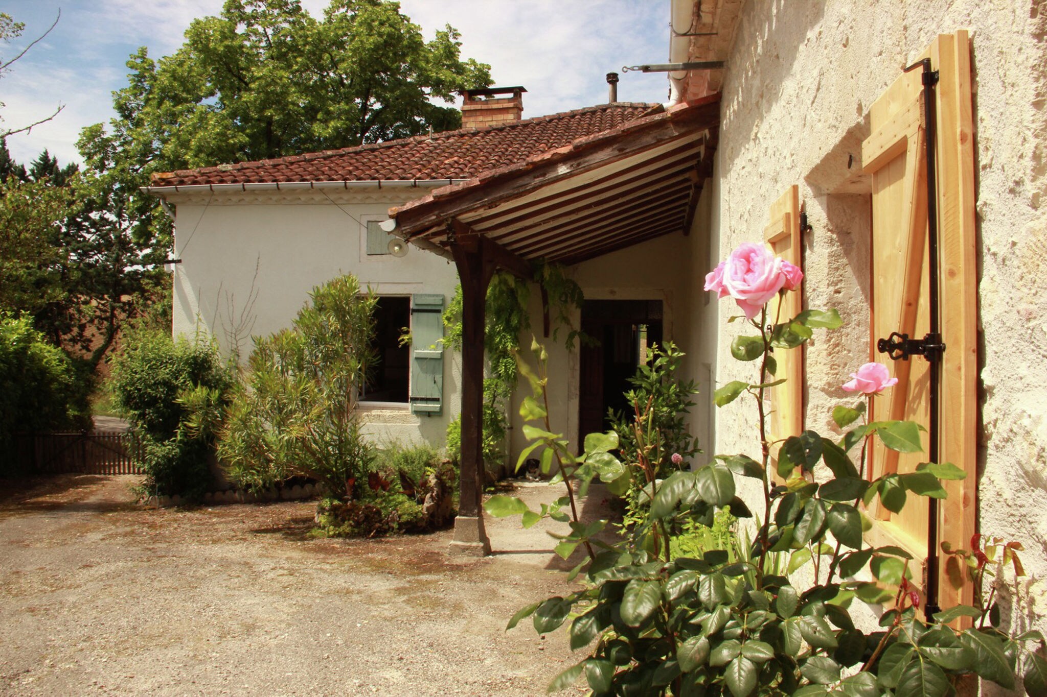 Charming, modernised, authentic farmhouse in Bourg-De-Visa with Pool