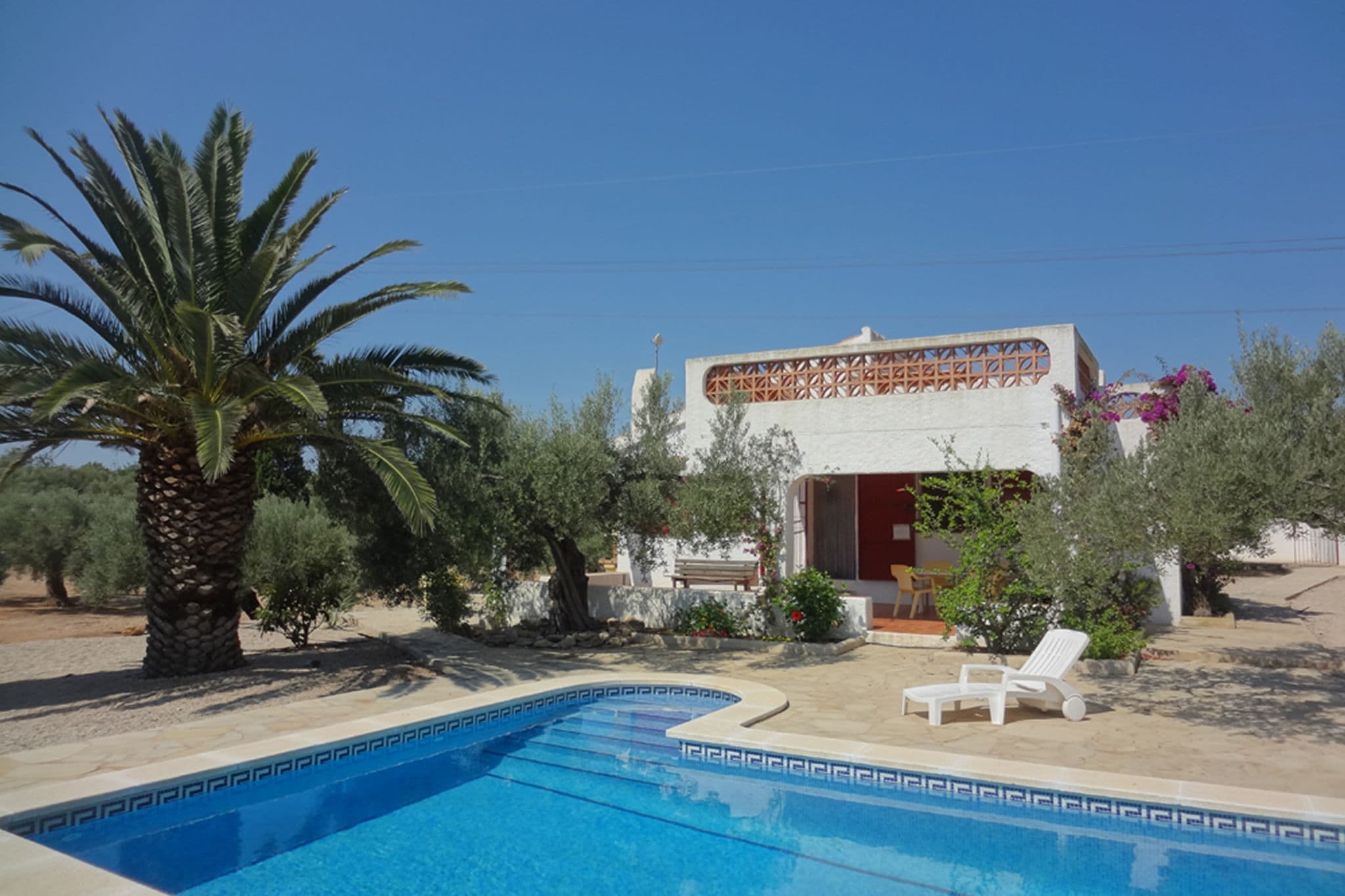 Ruhiges Ferienhaus mit eigener Casita und Swimmingpool in L'Ampolla