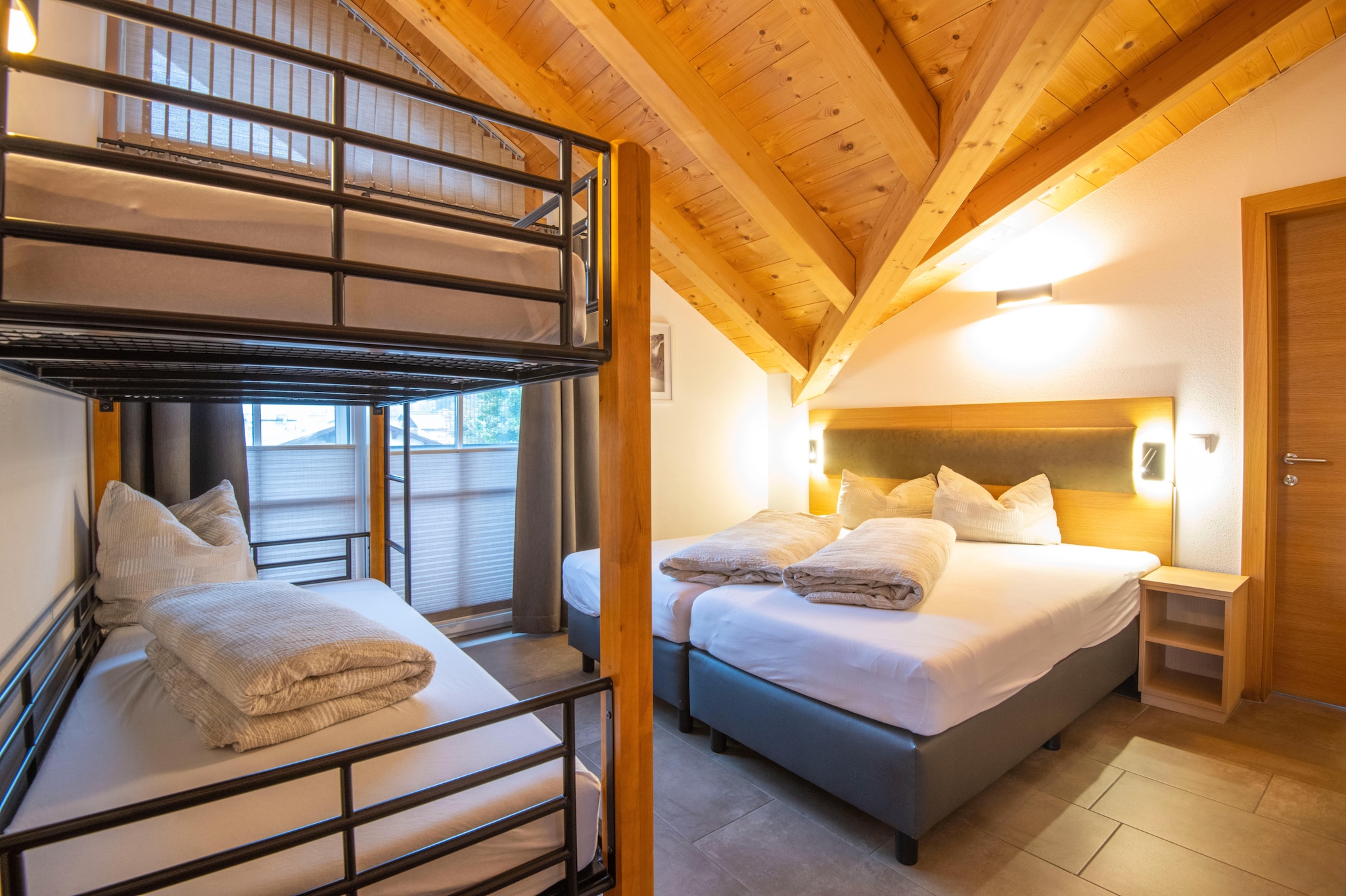 Residenz Edelalm - Penthouse-Slaapkamer