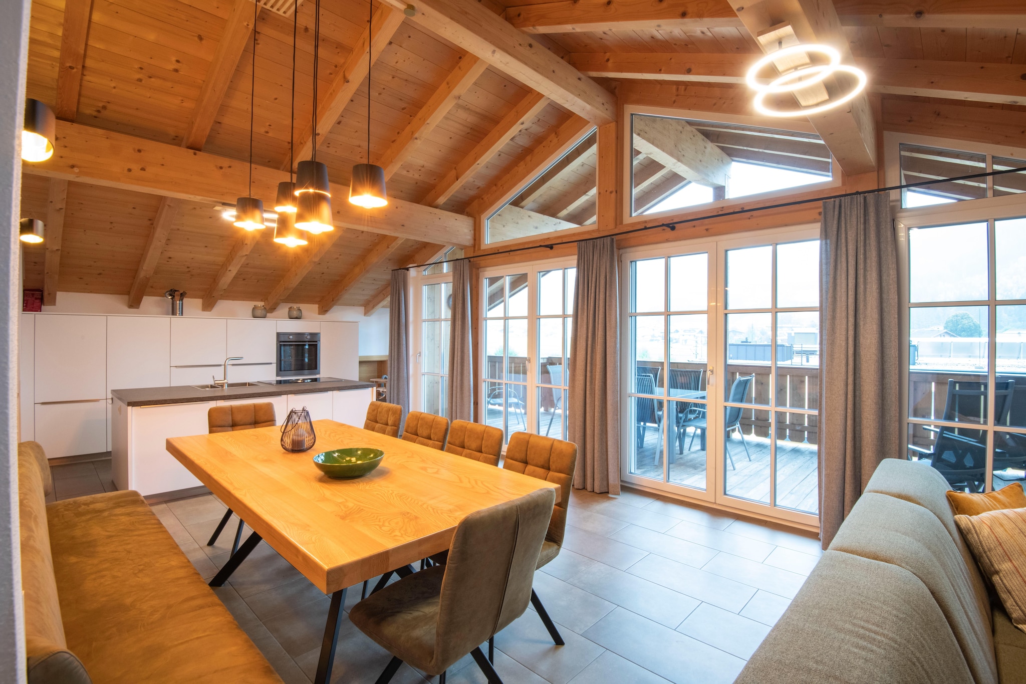 Residenz Edelalm - Penthouse-Eetkamer