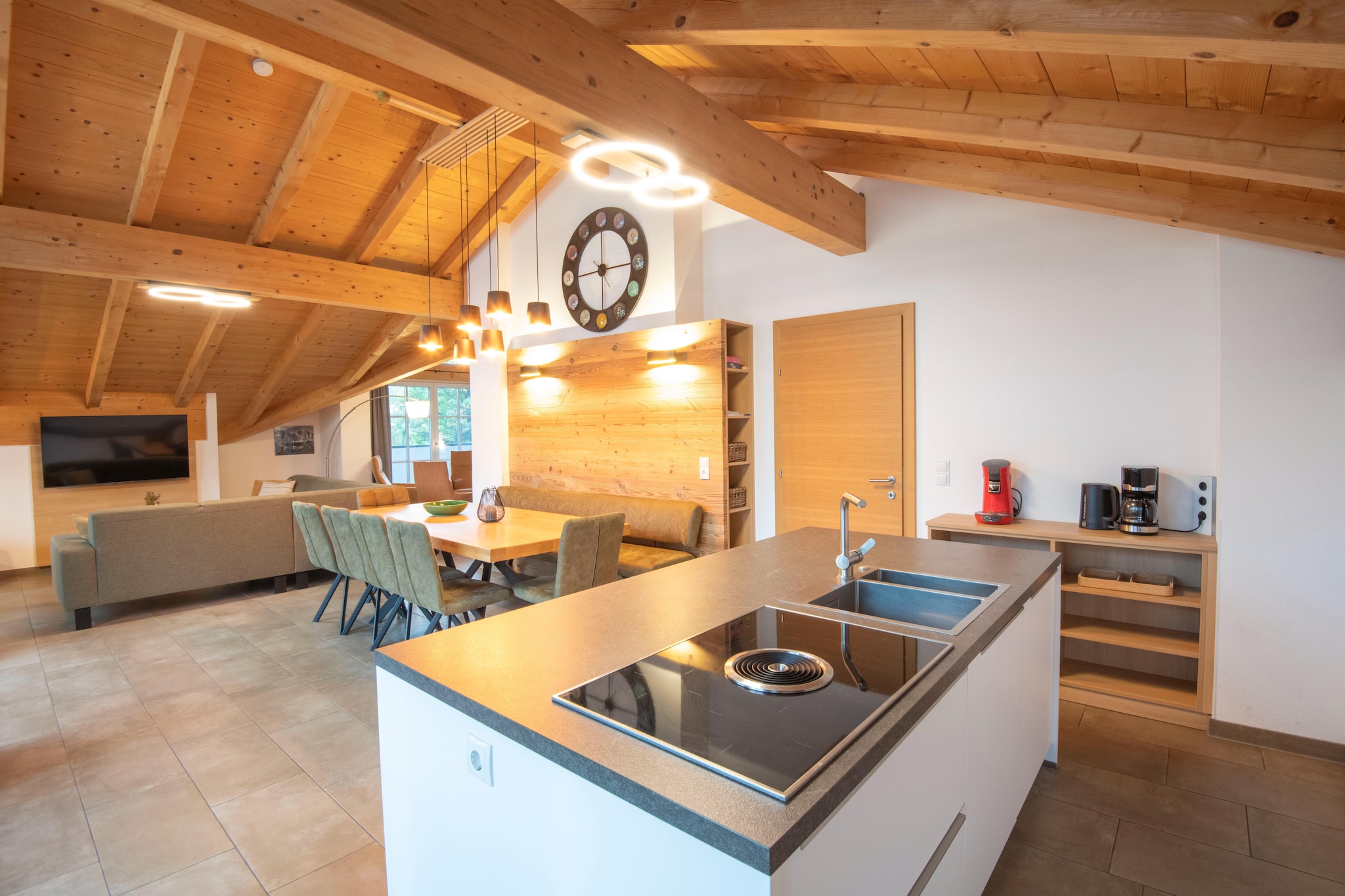 Residenz Edelalm - Penthouse-Keuken