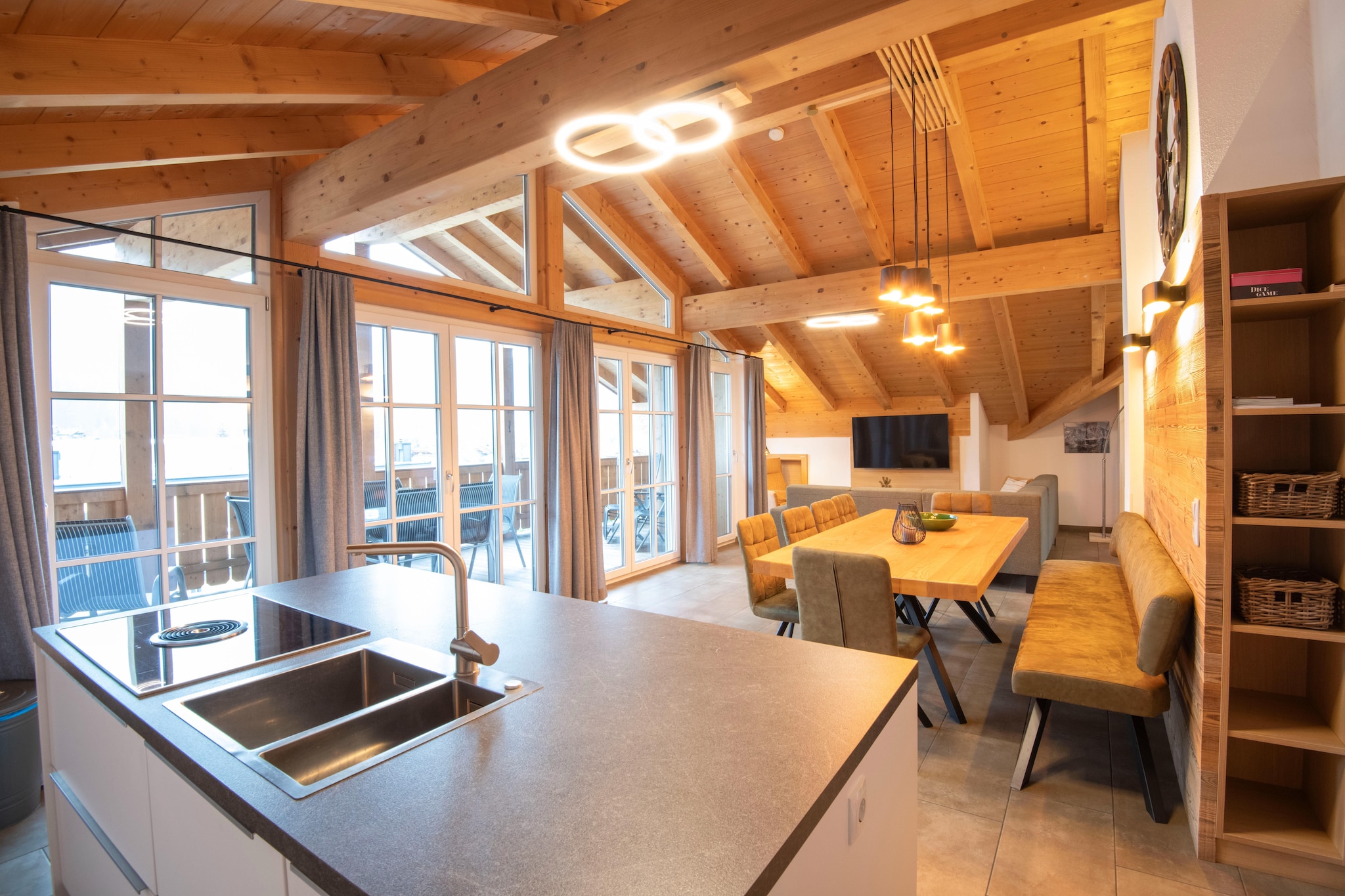 Residenz Edelalm - Penthouse-Keuken