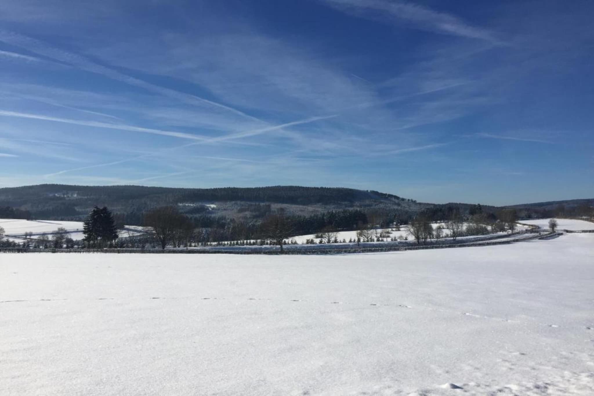 Amelscheid-Gebied winter 20km