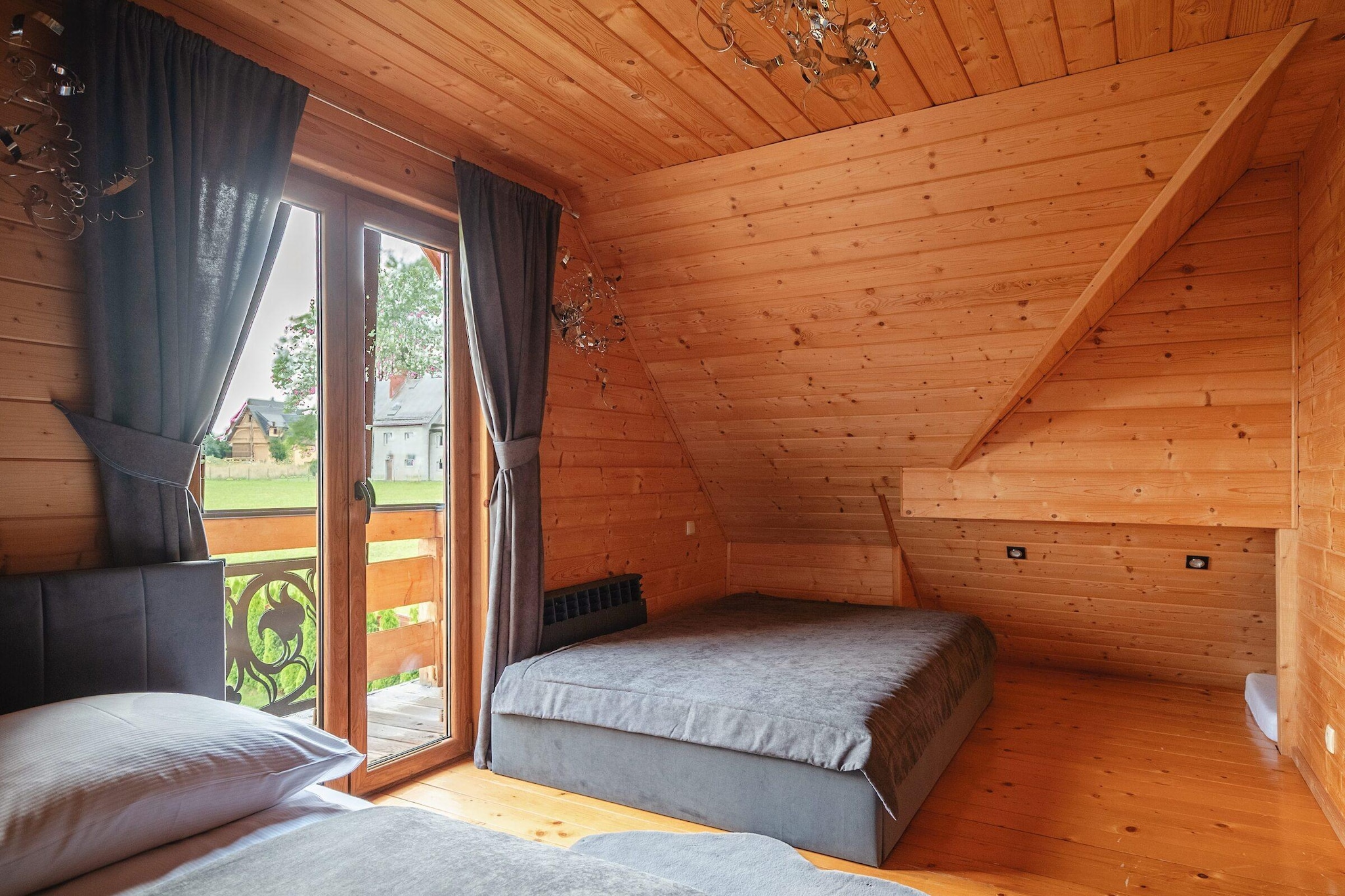 A luxury villa in the Tatra Mountains-Slaapkamer
