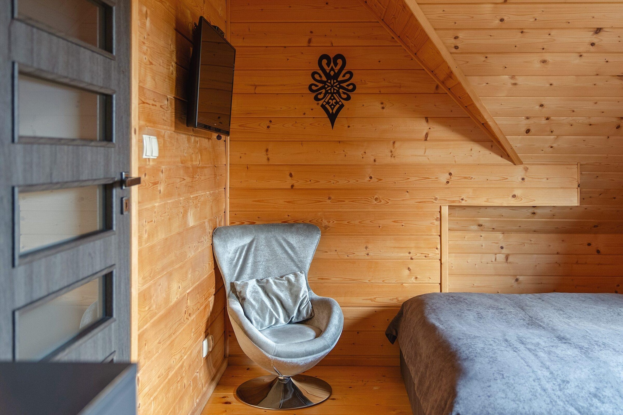 A luxury villa in the Tatra Mountains-Slaapkamer