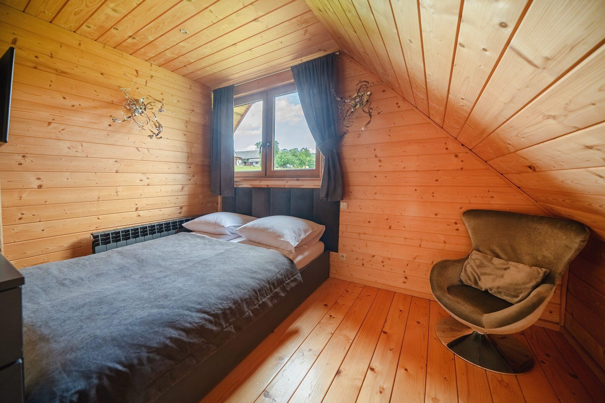 A luxury villa in the Tatra Mountains-Slaapkamer