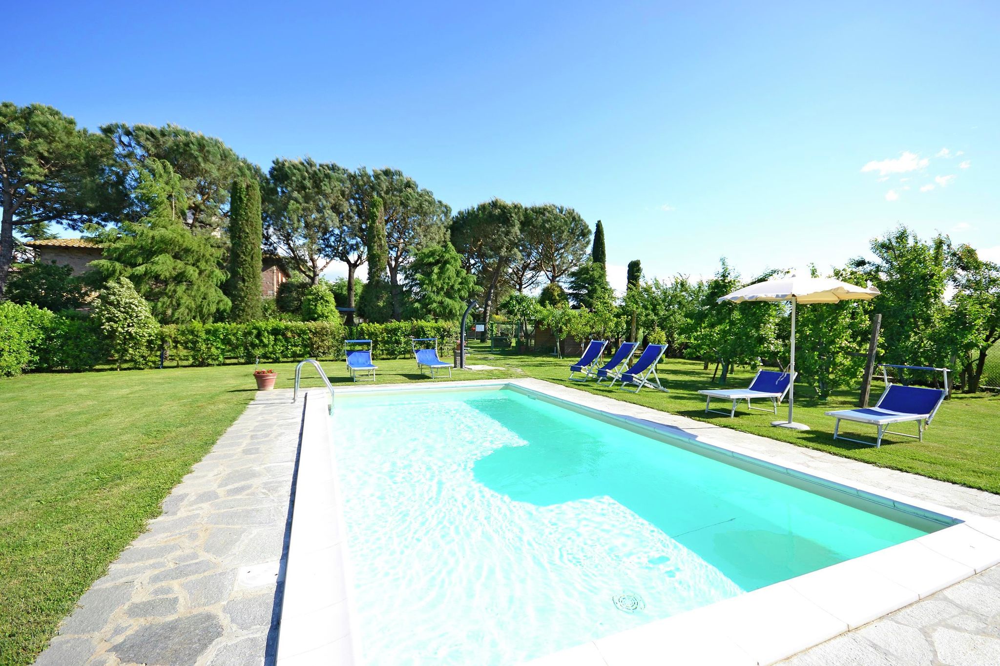 Villa met privé zwembad, 3 km van Cortona in de Toscaanse heuvels