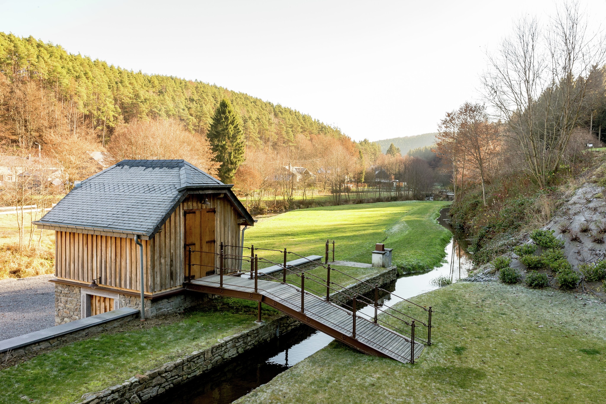 Le Moulin de Vencimont-View summer