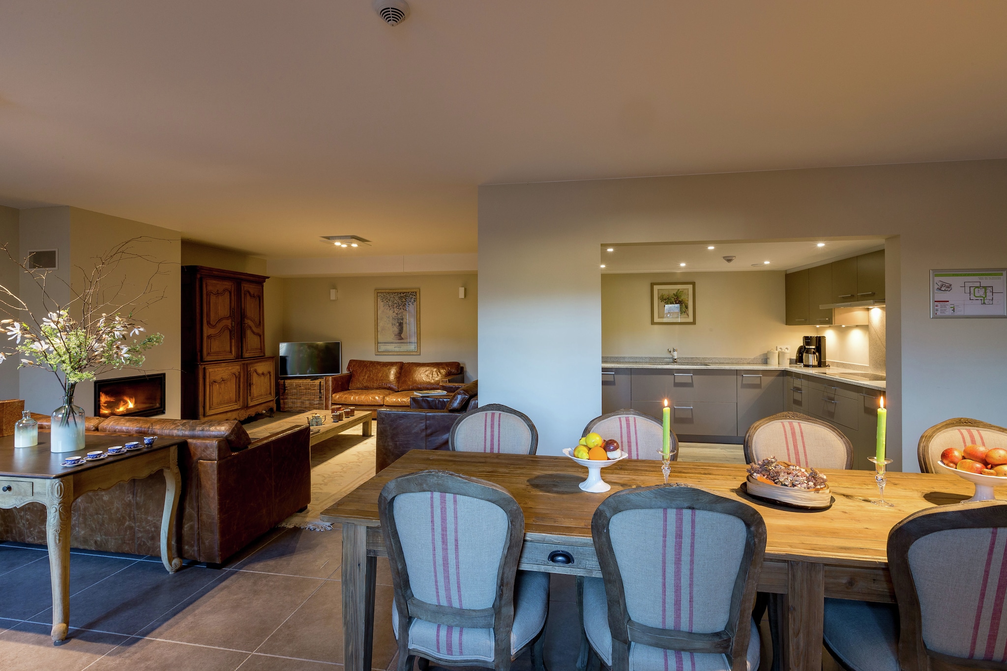 Le Moulin de Vencimont-Dining room