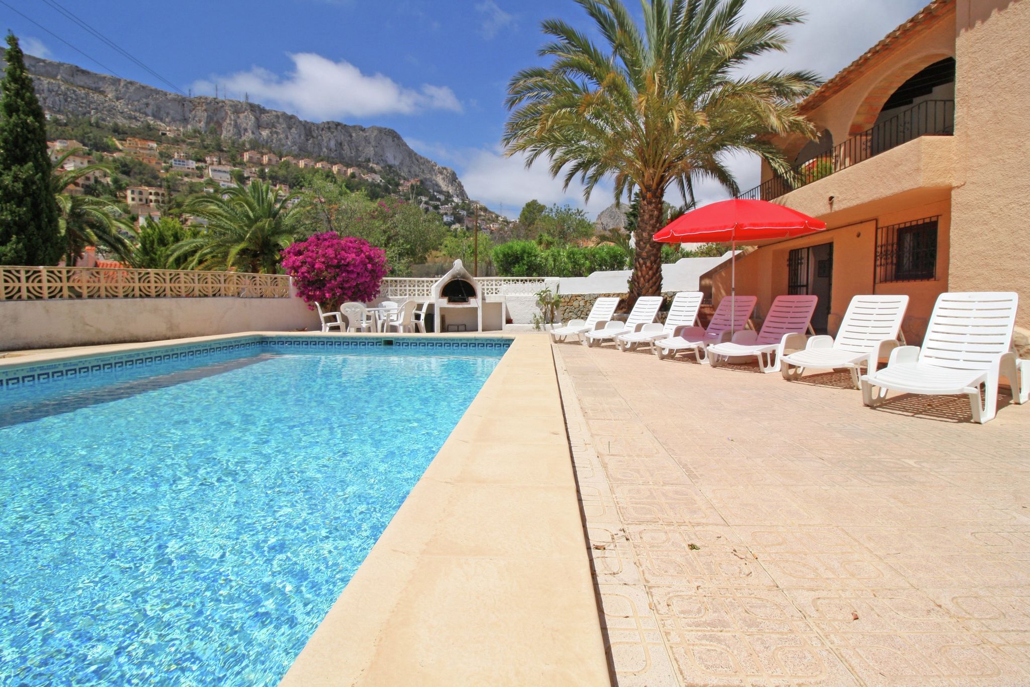 Vrijstaande villa met privé zwembad in Calpe voor families  en groepen