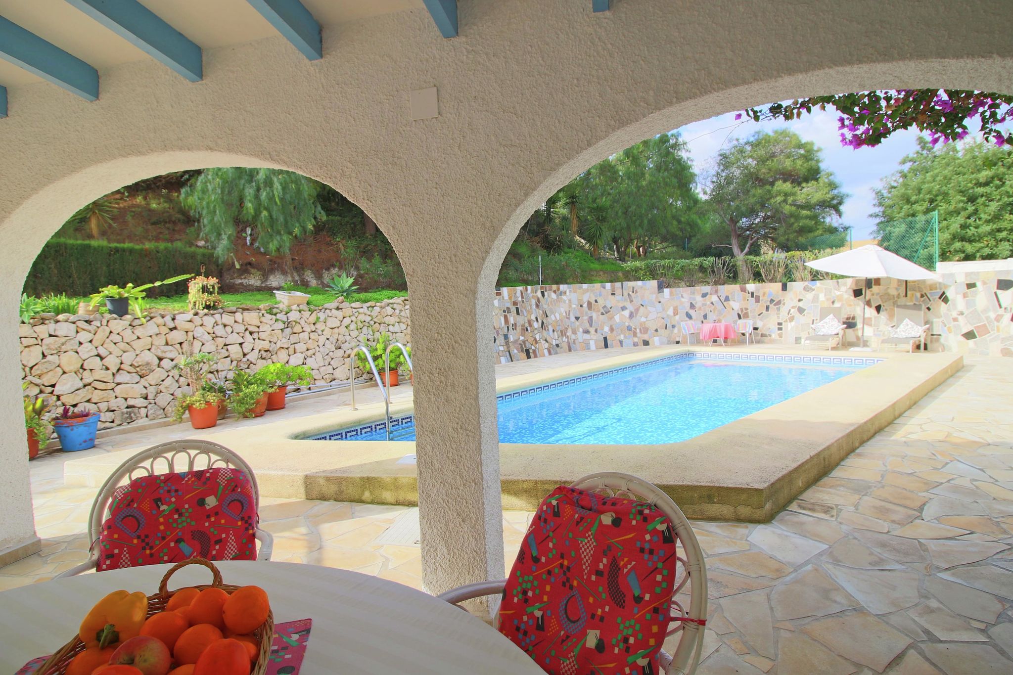 Vakantie villa op 3km van het strand met een privézwembad