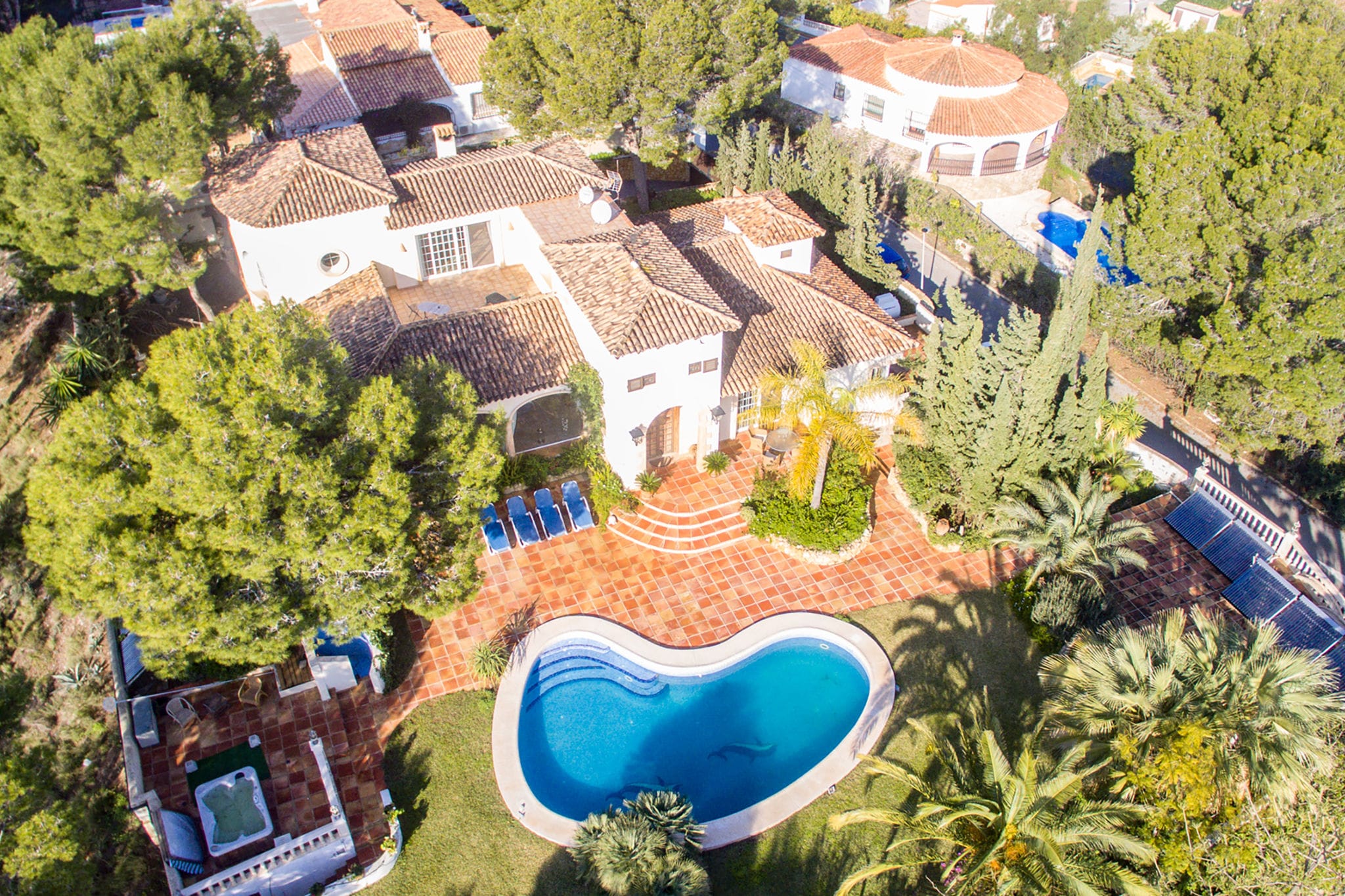 Ruim villa-appartement aan de Costa Blanca met privé zwembad