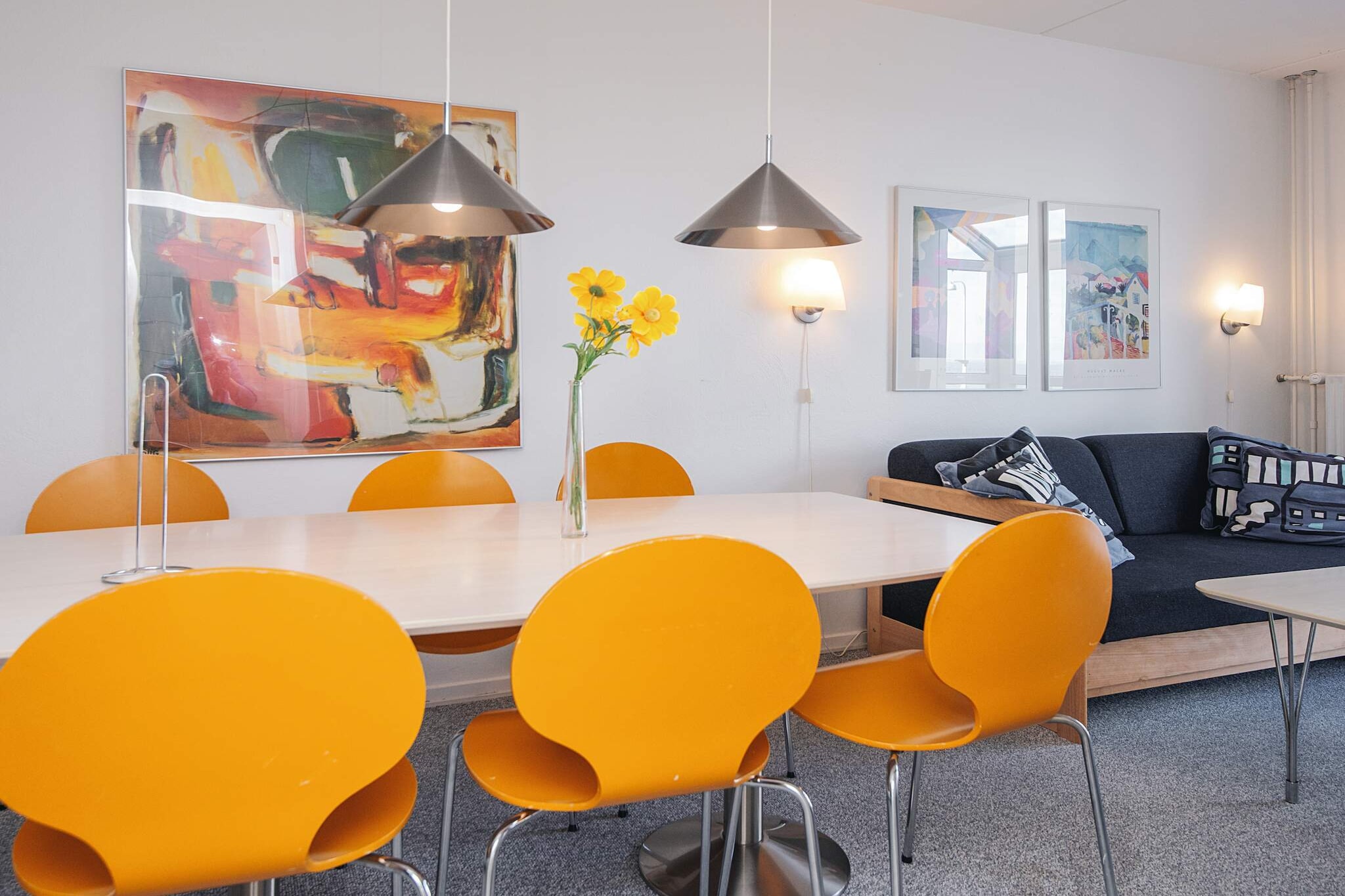 2 rooms w/partially seaview - Binnen