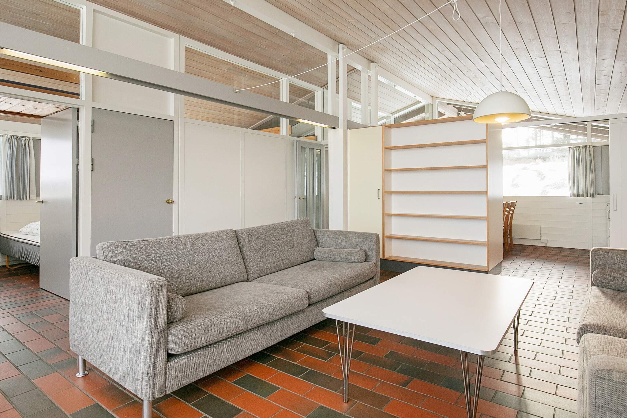 Tucked away in the windswept beauty of northwest Jutland, this charming holiday home is your gateway to sea, sand, and endless family fun. Just a short stroll from the gentle shores of Vigsø Bay, this cozy hideaway is ideal for beach lovers, adventure seekers, and anyone craving a break in nature with all the comforts of home.

Inside, you'll find a bright and welcoming living room with comfy seating, cable TV, and a radio—perfect for slow mornings or cozy movie nights after a day by the sea. Two bedrooms (one with a double bed, one with two singles) and a fun loft with two additional beds make it great for families or a small group of friends. The kitchen is fully equipped with everything you need—from an electric stove and fridge/freezer to a dishwasher and coffee machine—so you can whip up homemade meals with ease. The bathroom features a shower, underfloor heating, and a clean, modern design that brings spa-like comfort to your stay.

Beyond your door lies a playground of activities. Enjoy free access to the on-site water park with its 50-meter water slide, bubbling jacuzzi, and waterfall showers. For those who prefer dry land, there’s tennis, motocross, bike rentals, and even summer candy-making workshops for the little ones.

Please call the Danland team before bringing your pets to confirm whether they are allowed or not.