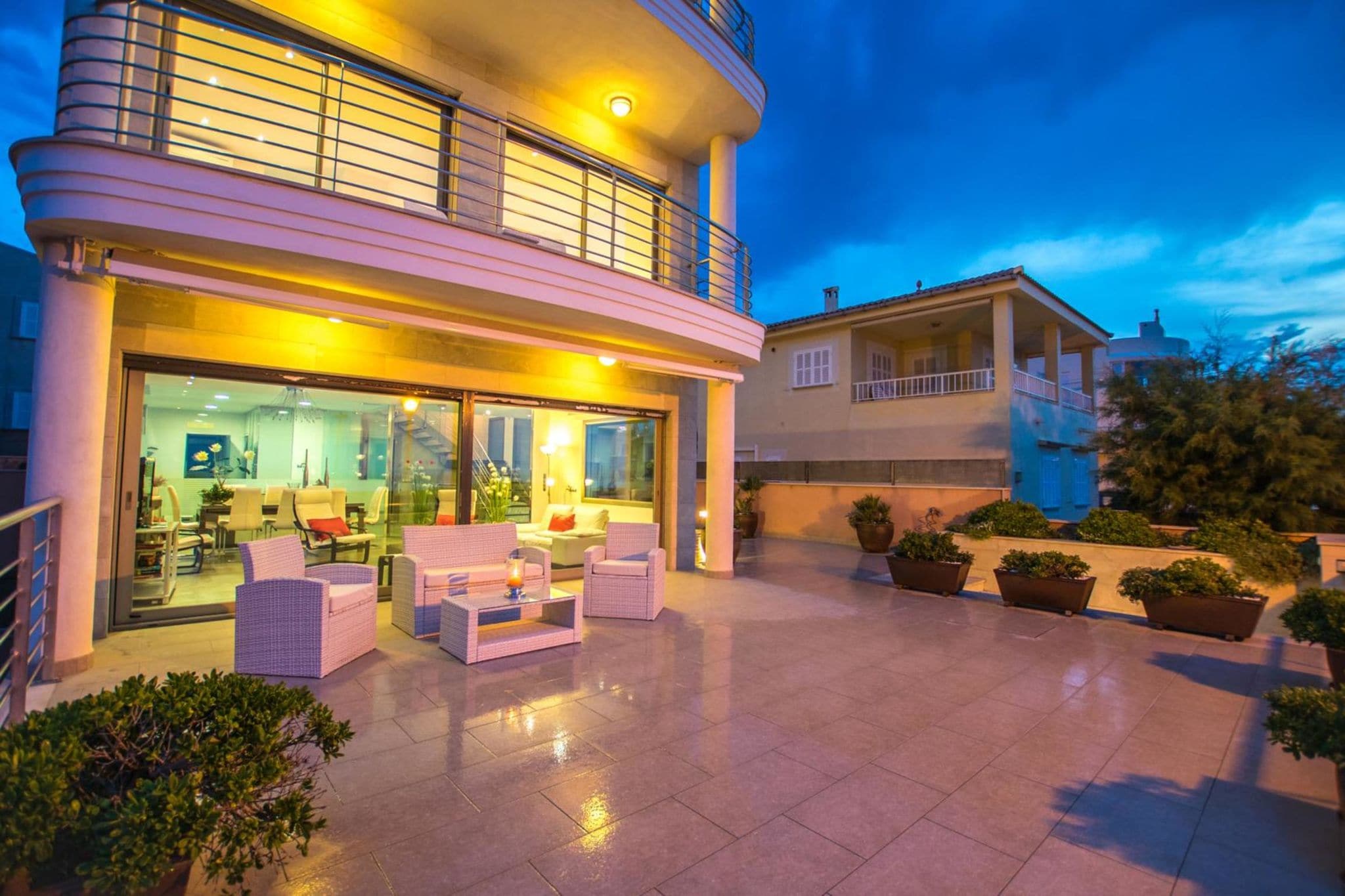 Villa de luxe à Son Serra de Marina avec piscine couverte