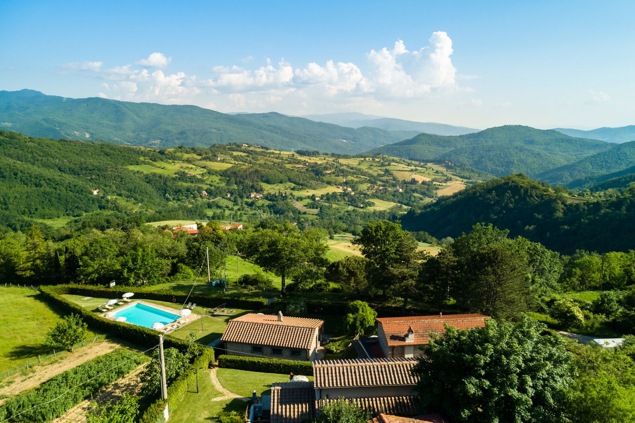Spectacular Holiday Home in Dicomano with Swimming Pool
