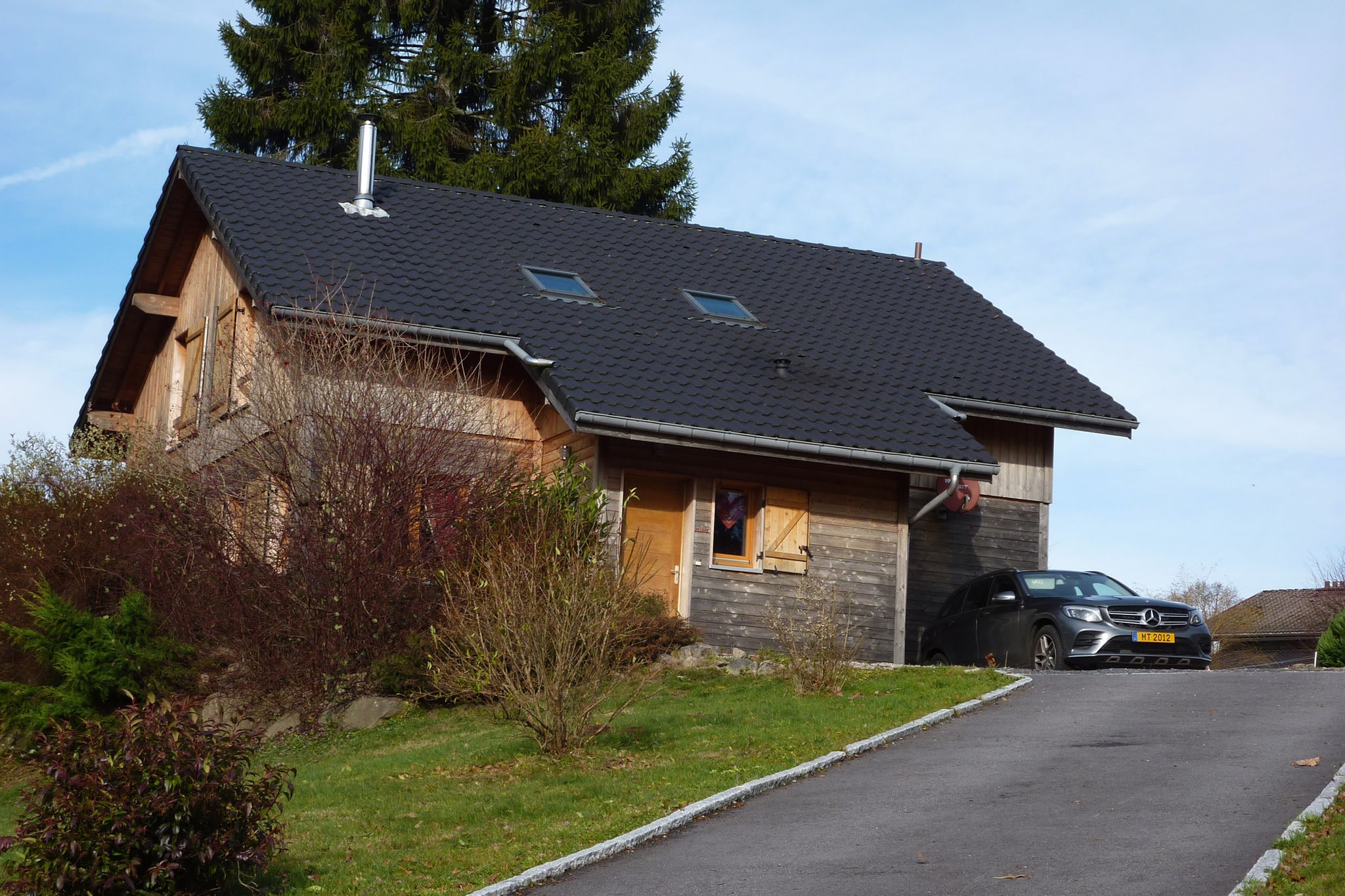 Gemütliches Chalet in Liézey mit Blick auf die Landschaft