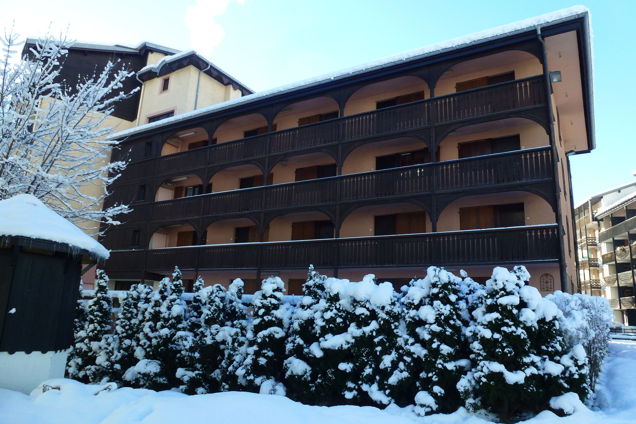 Bel appartement avec vue sur la montagne à Chamonix
