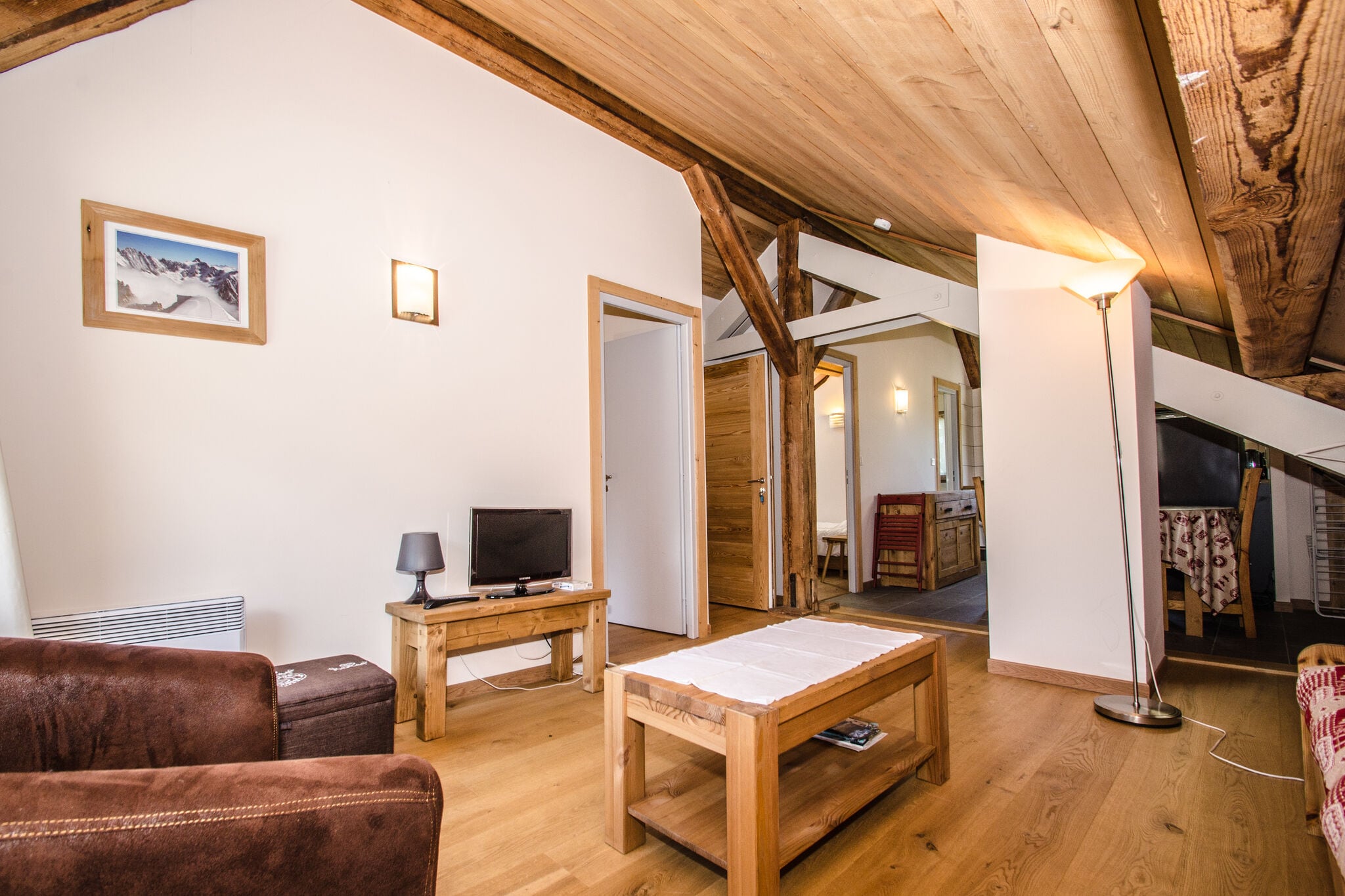 Appartement confortable à Chamonix avec vue sur la montagne