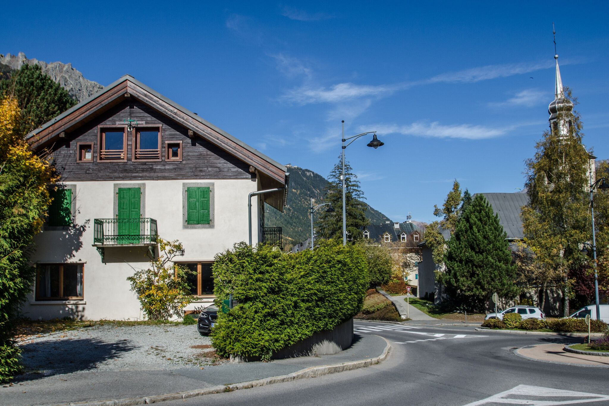 Knus appartement in Chamonix met meer vlak bij
