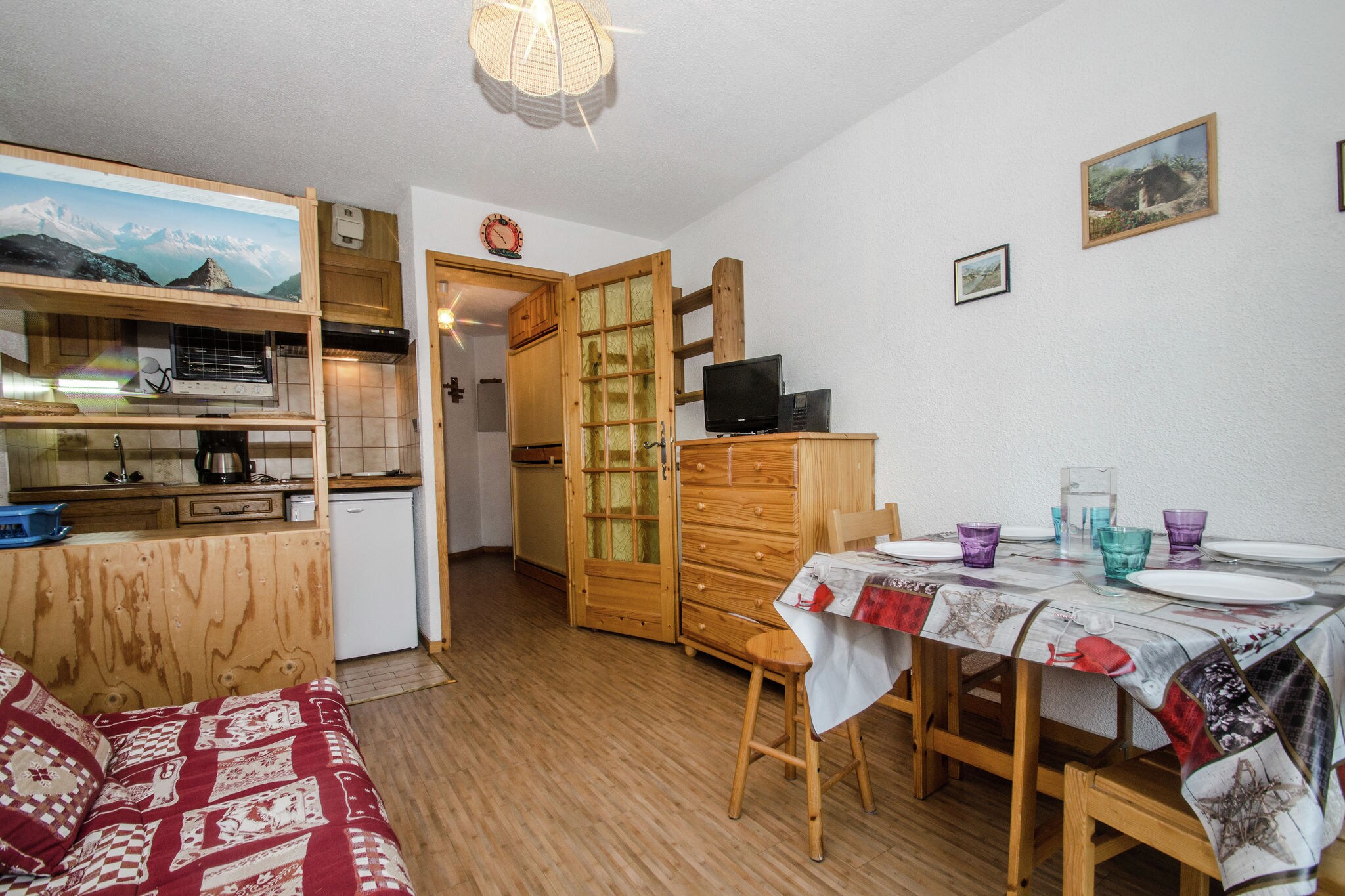Modern appartement in Chamonix met groot terras