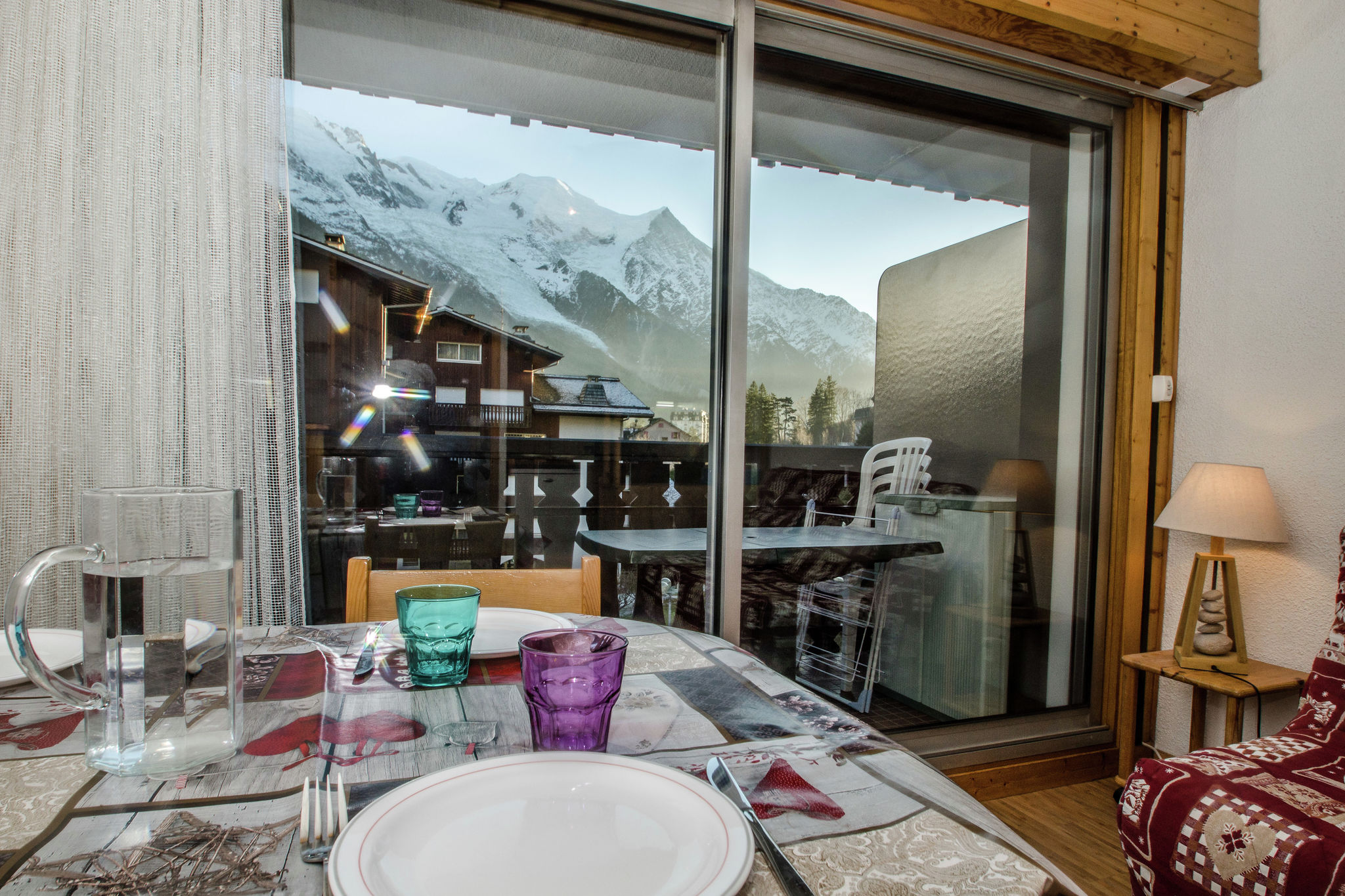 Moderne Wohnung in Chamonix-Mont-Blanc mit großer Terrasse