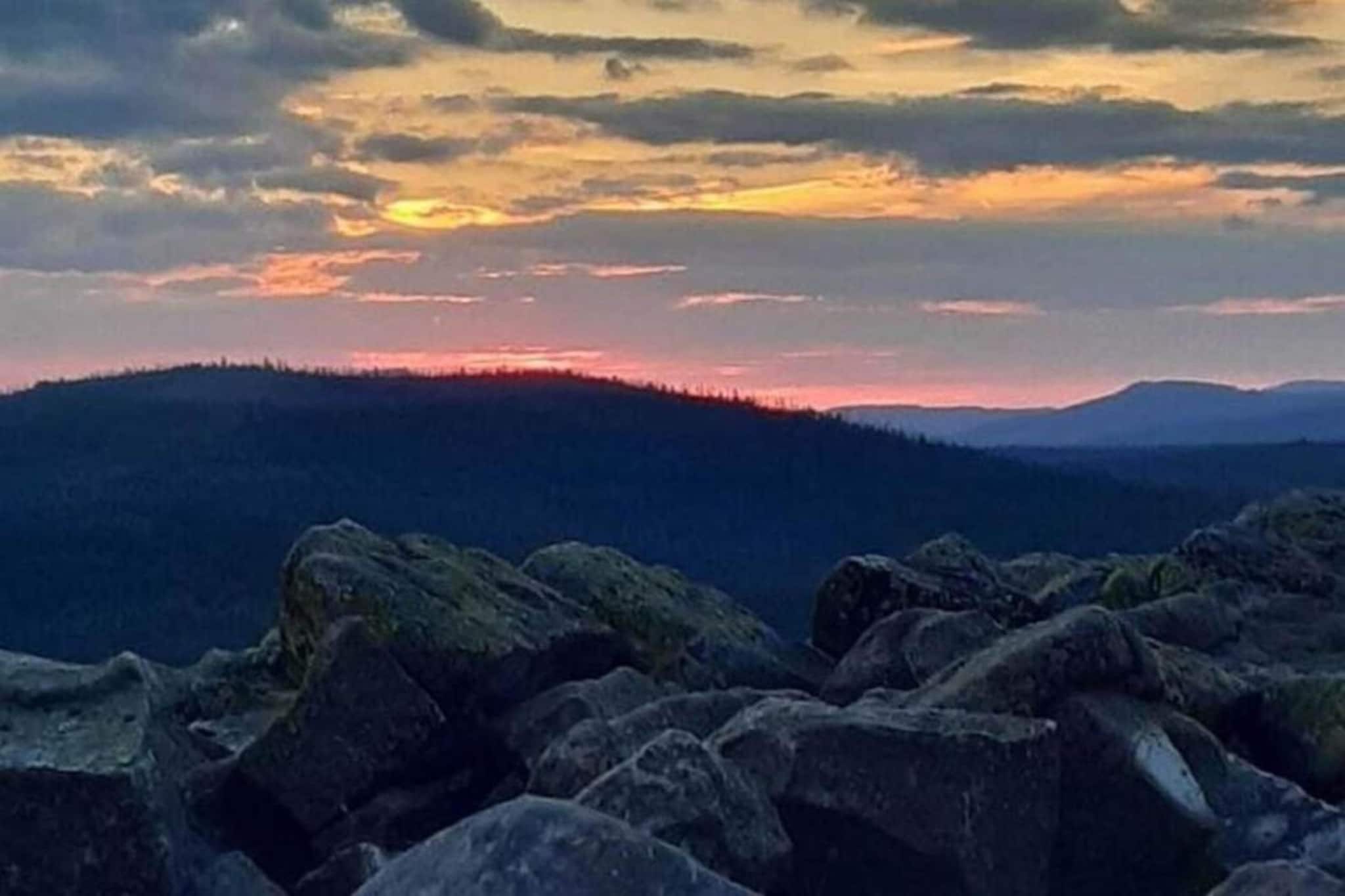 Im Bayerischen Wald-Gebieden zomer 20km
