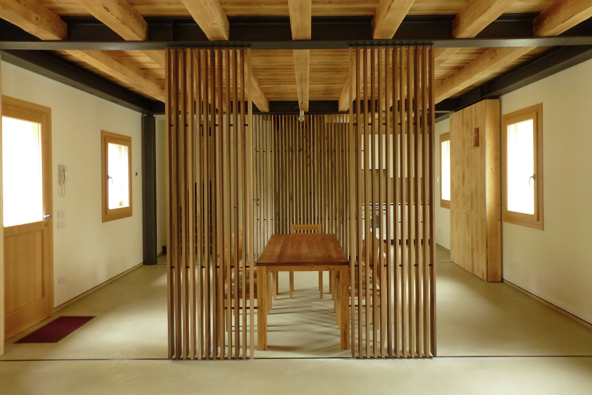 Located in Veneto, this modern holiday home is perfect for a family getaway. With 3 bedrooms, this home can accommodate up to 6 guests. It has a private fenced garden where you can enjoy a brunch with your dear ones. This area is particularly attractive also for sports lovers, who will undoubtedly appreciate the cycling circuit in Montello, and the golf course in Asolo is only a short drive away. Asolo also features a picturesque flea market. Heating and fireplace are in place to keep you comfortable inside. For the summer, air conditions are also installed in the property to keep you fresh throughout the stay. A childrenÂ's bed and high chair are also in place for the kids. 2 parking slots are available for you at the property. The check-in time is from 5-8 PM and check-out between 10 AM-12 PM.