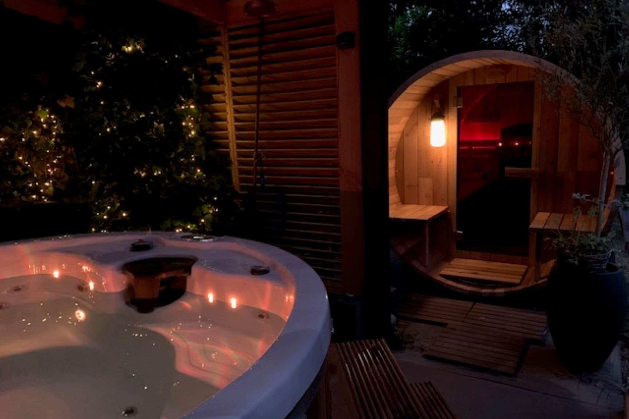 Gemütliche Villa mit Wellness-Badewanne und Sauna