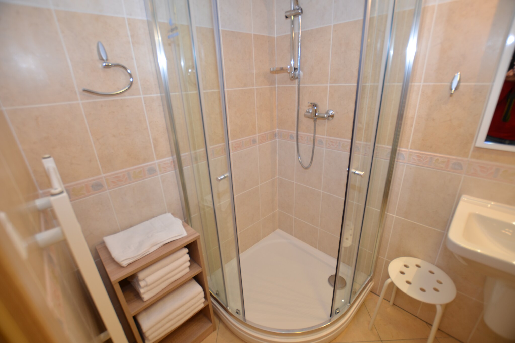 Modish Apartment with Terrace, Garden Furniture, Heating