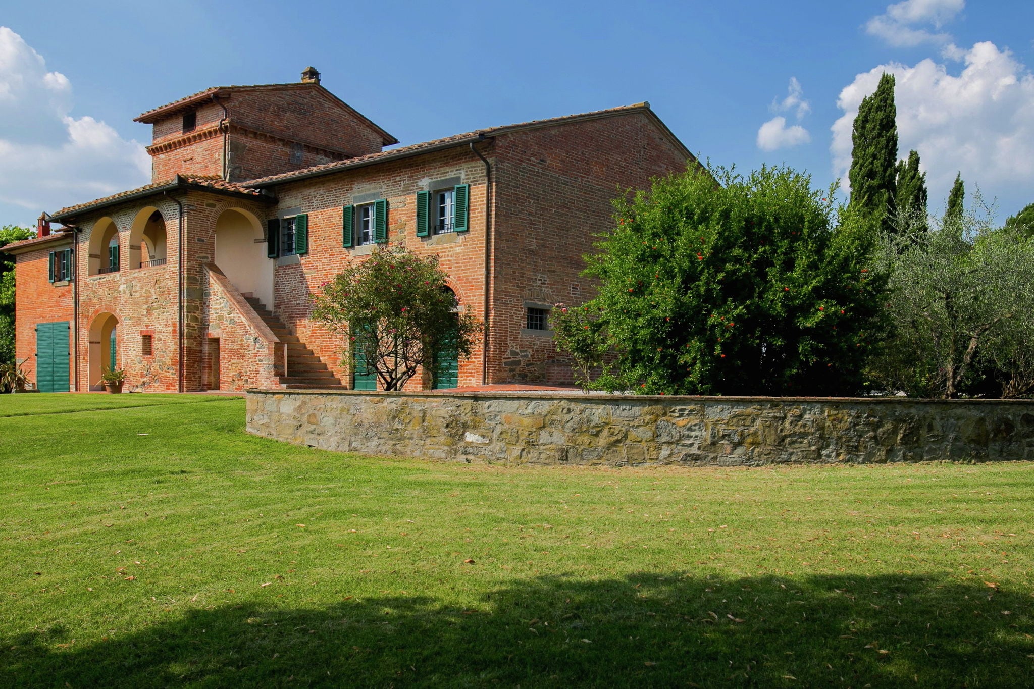 Villa cossue à Cortona, avec piscine