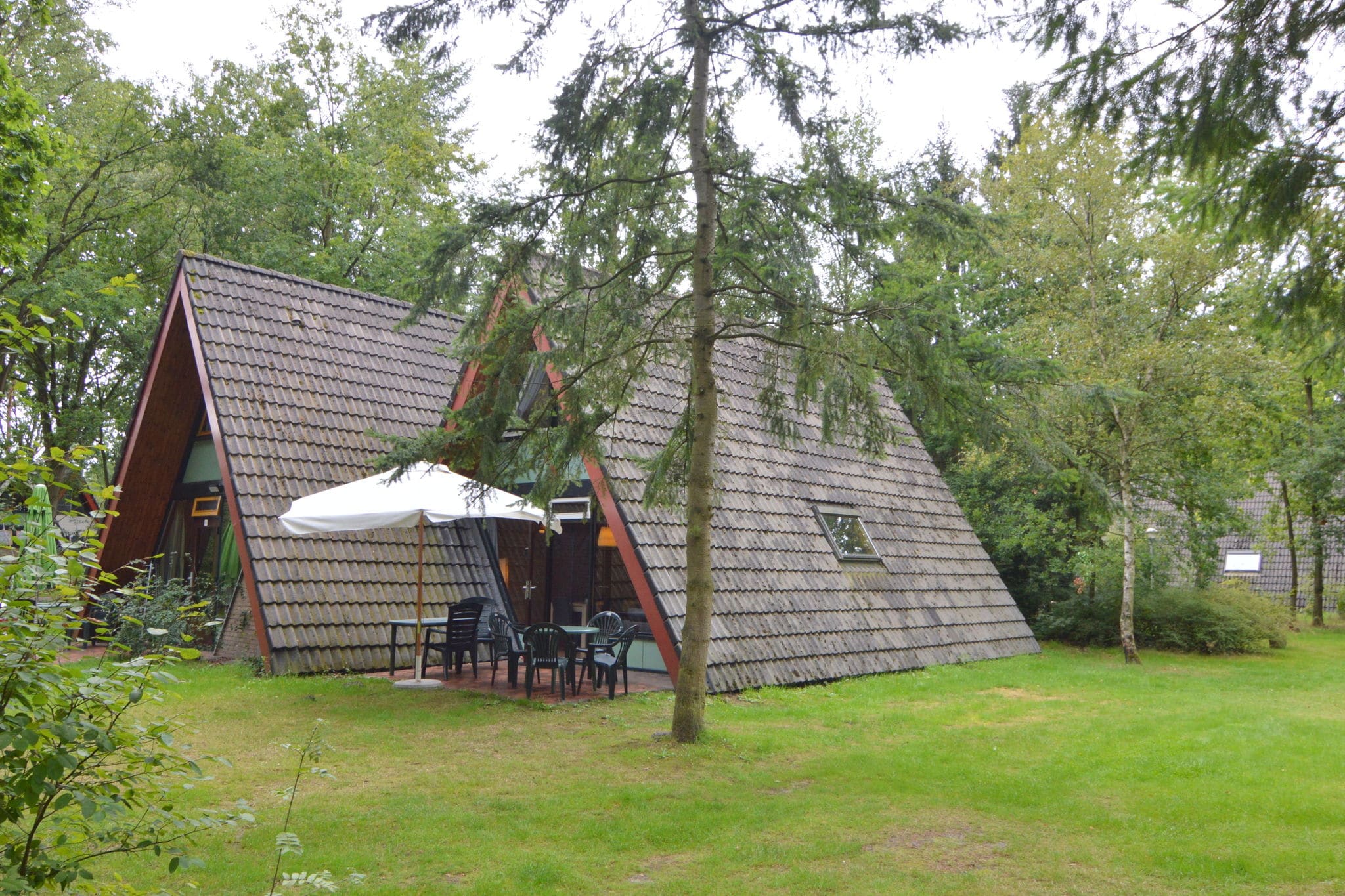 Modernes Ferienhaus inmitten eines üppigen Waldes in Limburg