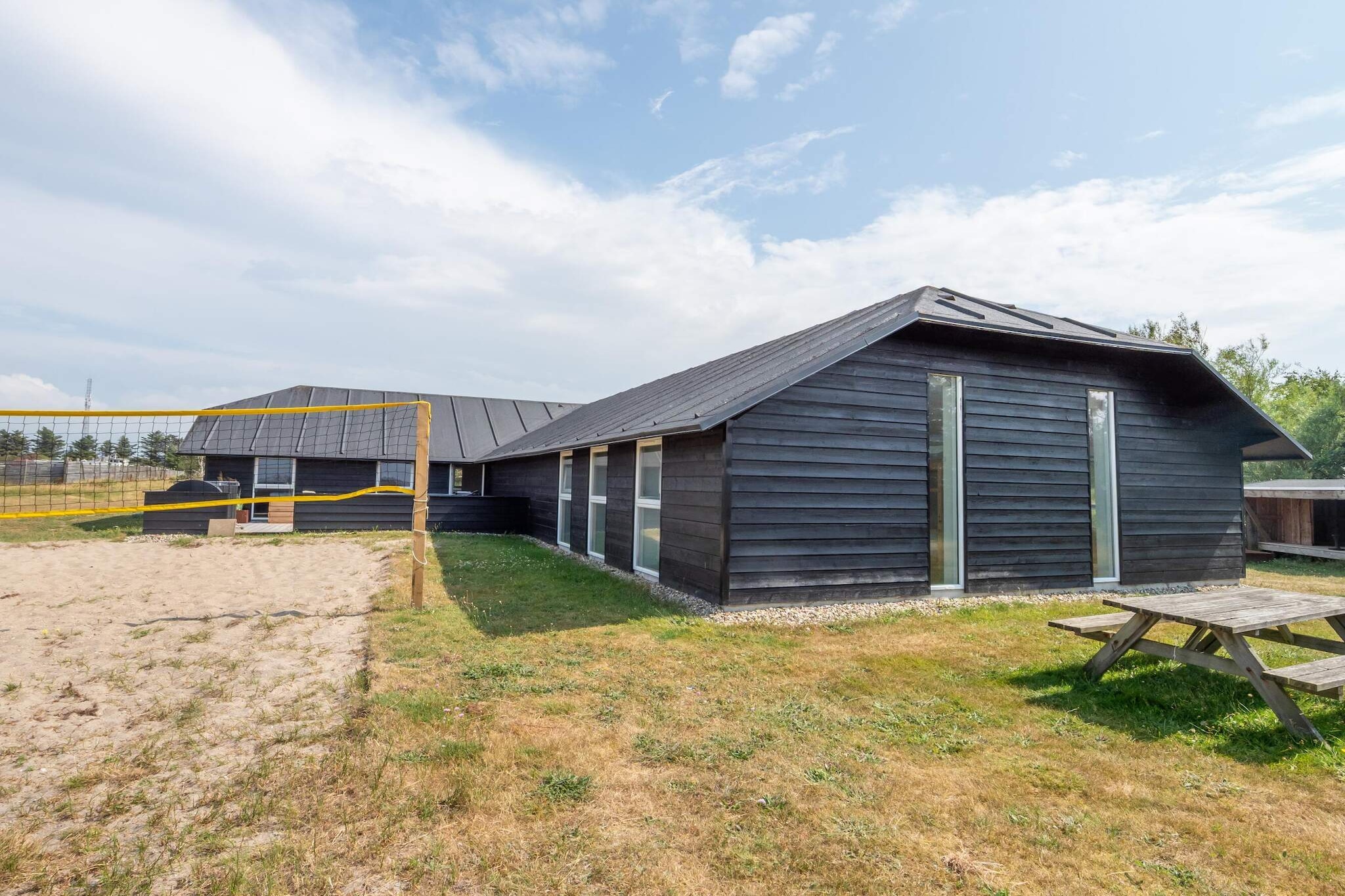 Luxe vakantieverblijf in Vorupor - Buitenlucht