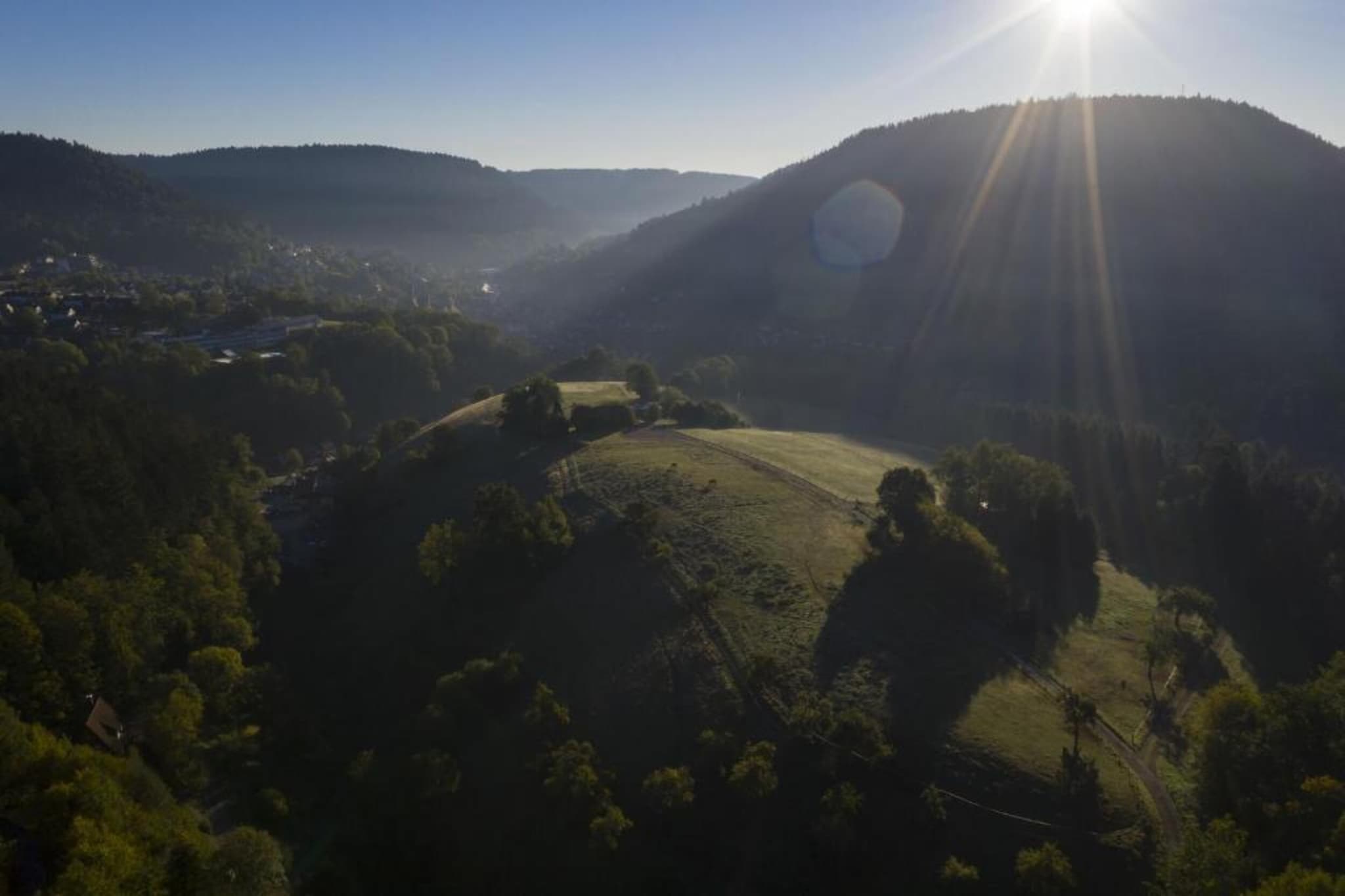 Schwarzwald-Zones d'été à 20 km