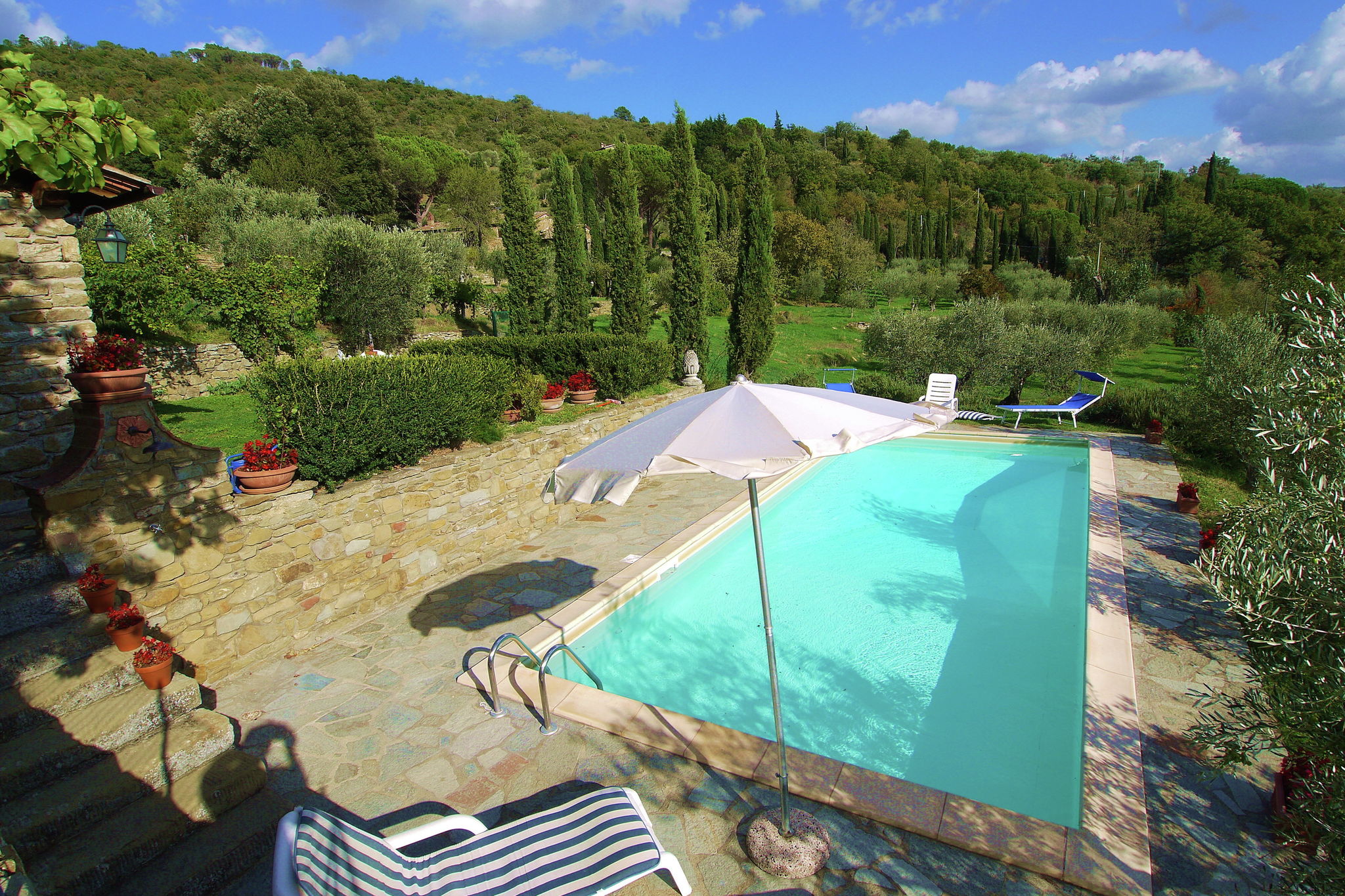 Heerlijke villa in Cortona met een zwembad